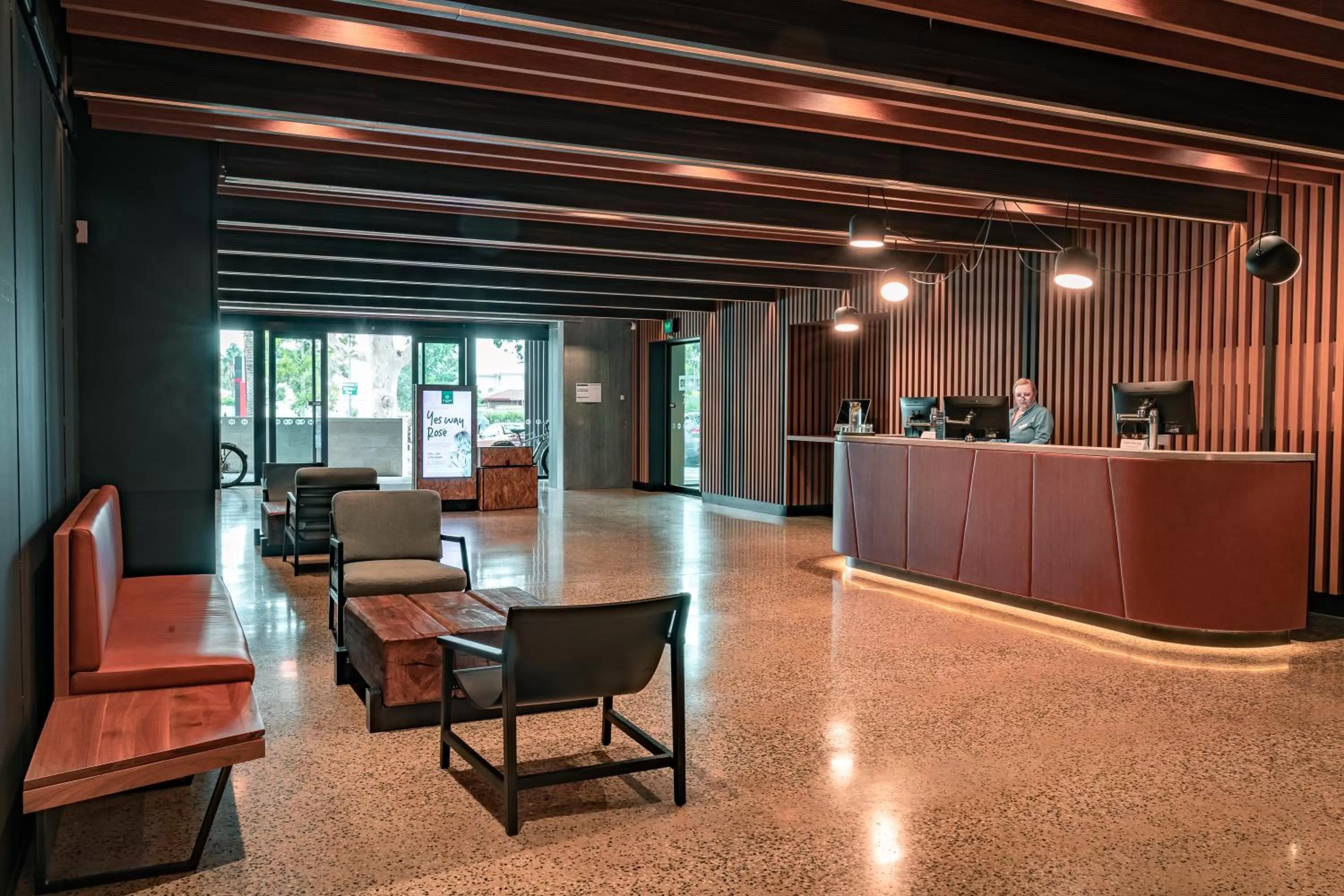 Lobby or reception in Marion Hotel