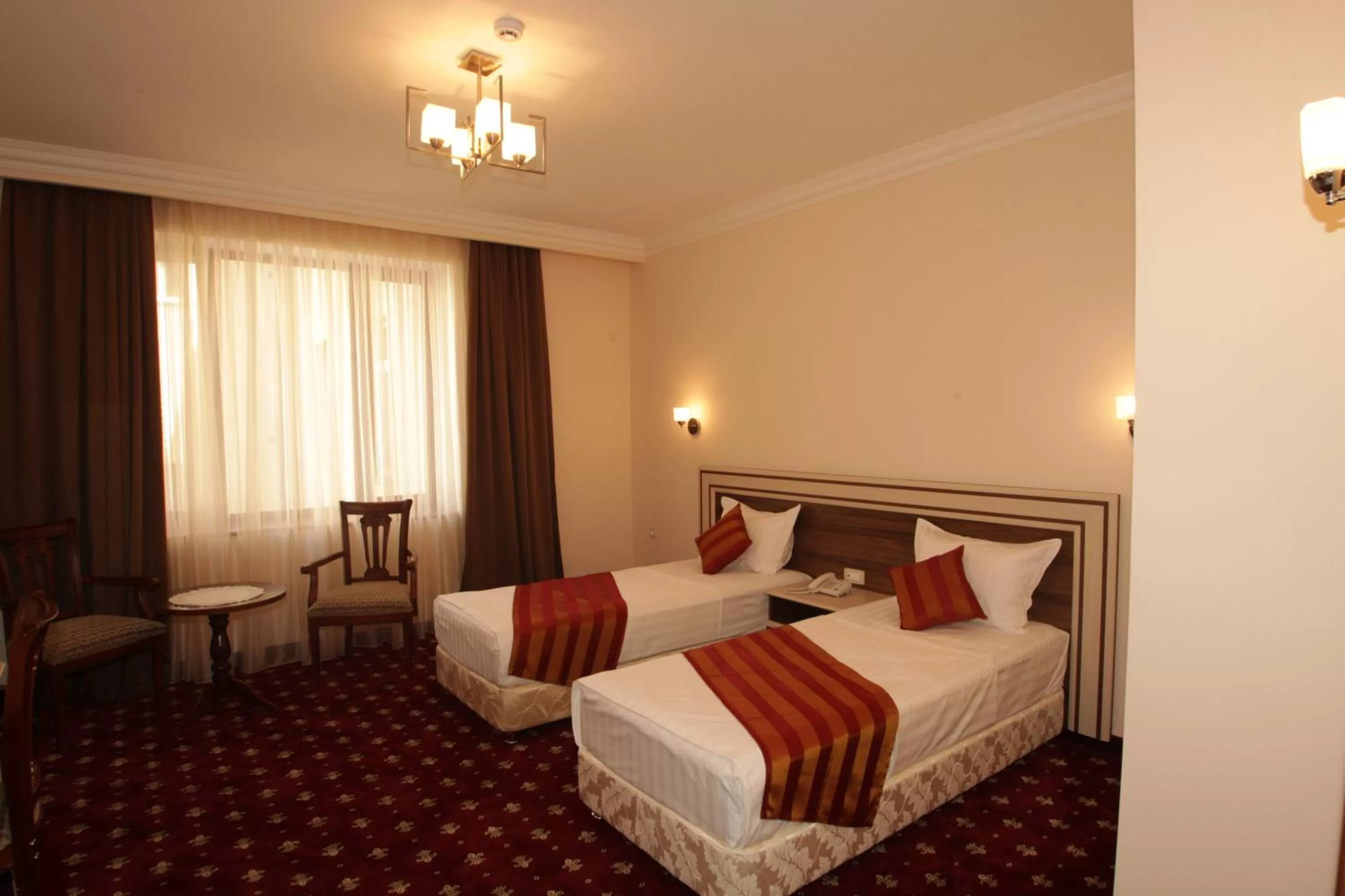 Bed in Artsakh Hotel