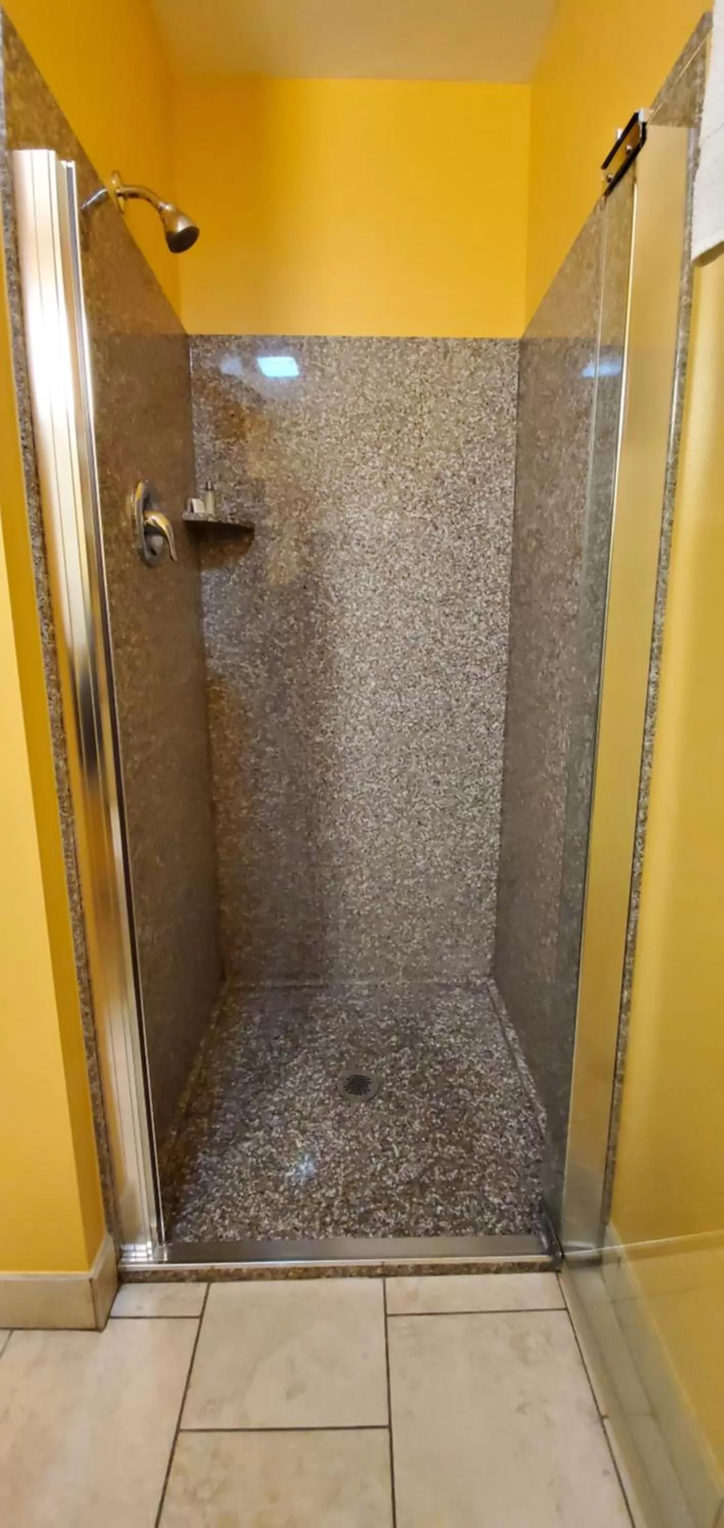 Shower in Olympic View Inn
