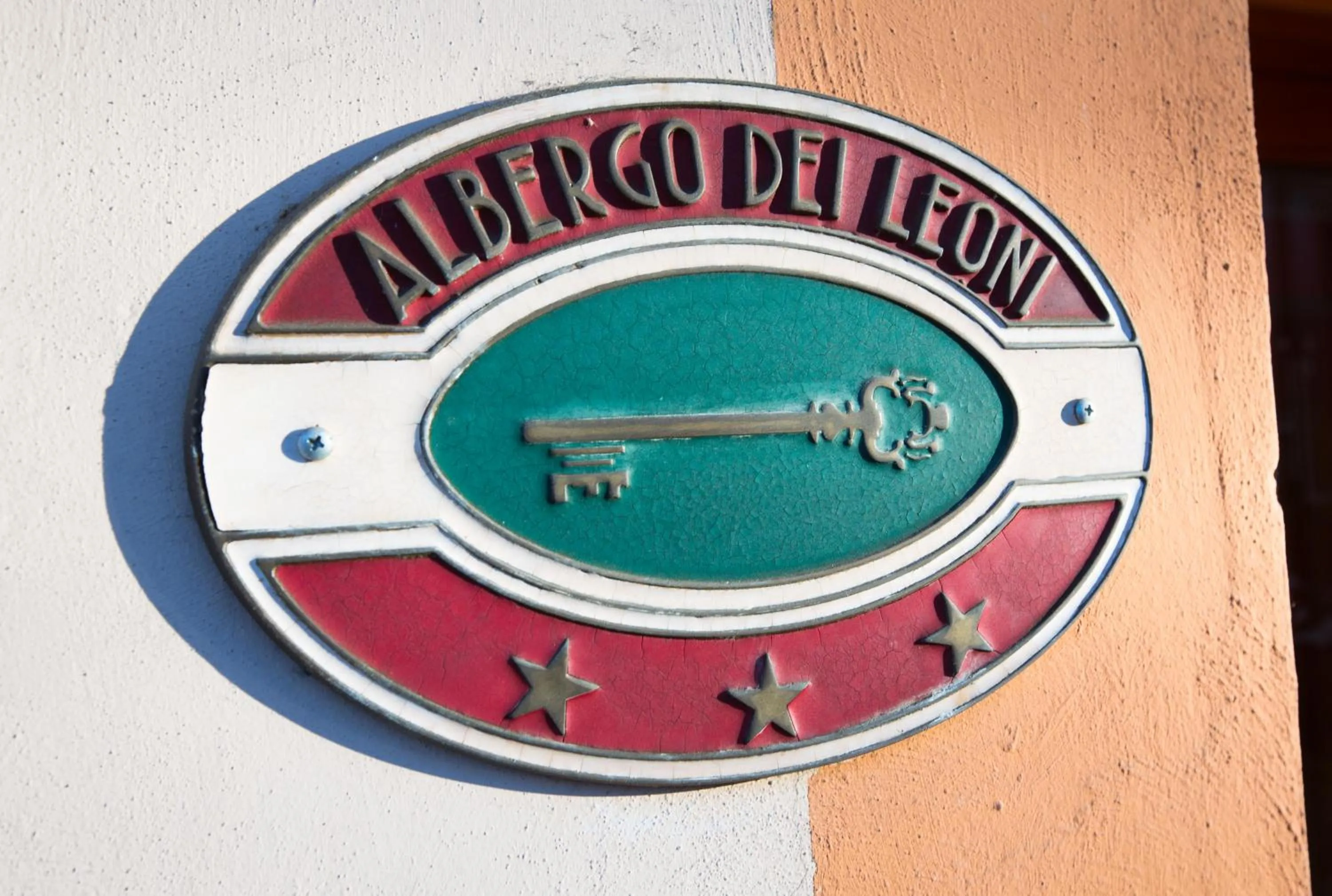 Property logo or sign in Albergo Dei Leoni