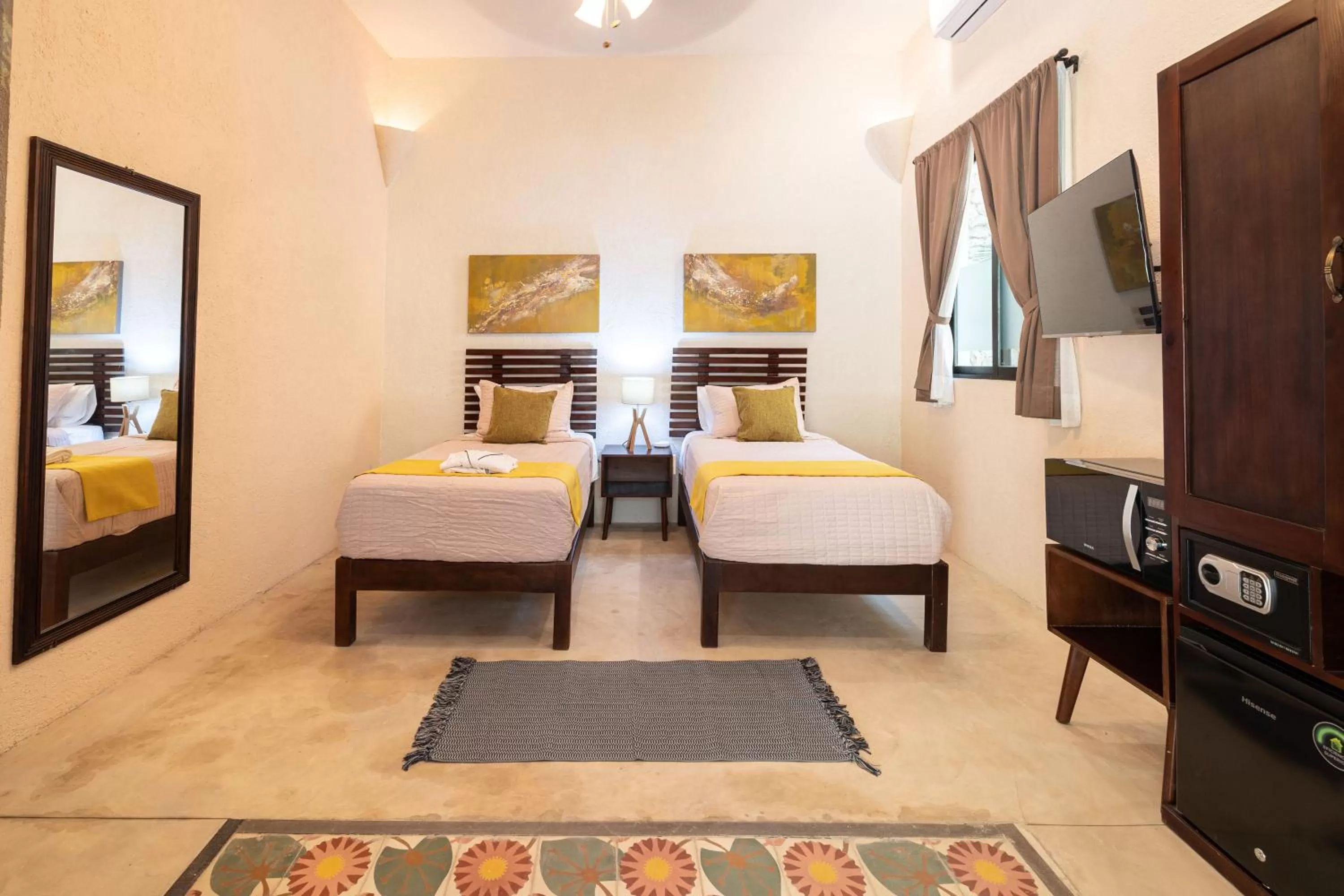 Bed in Casa Dos Lirios Hotel Boutique