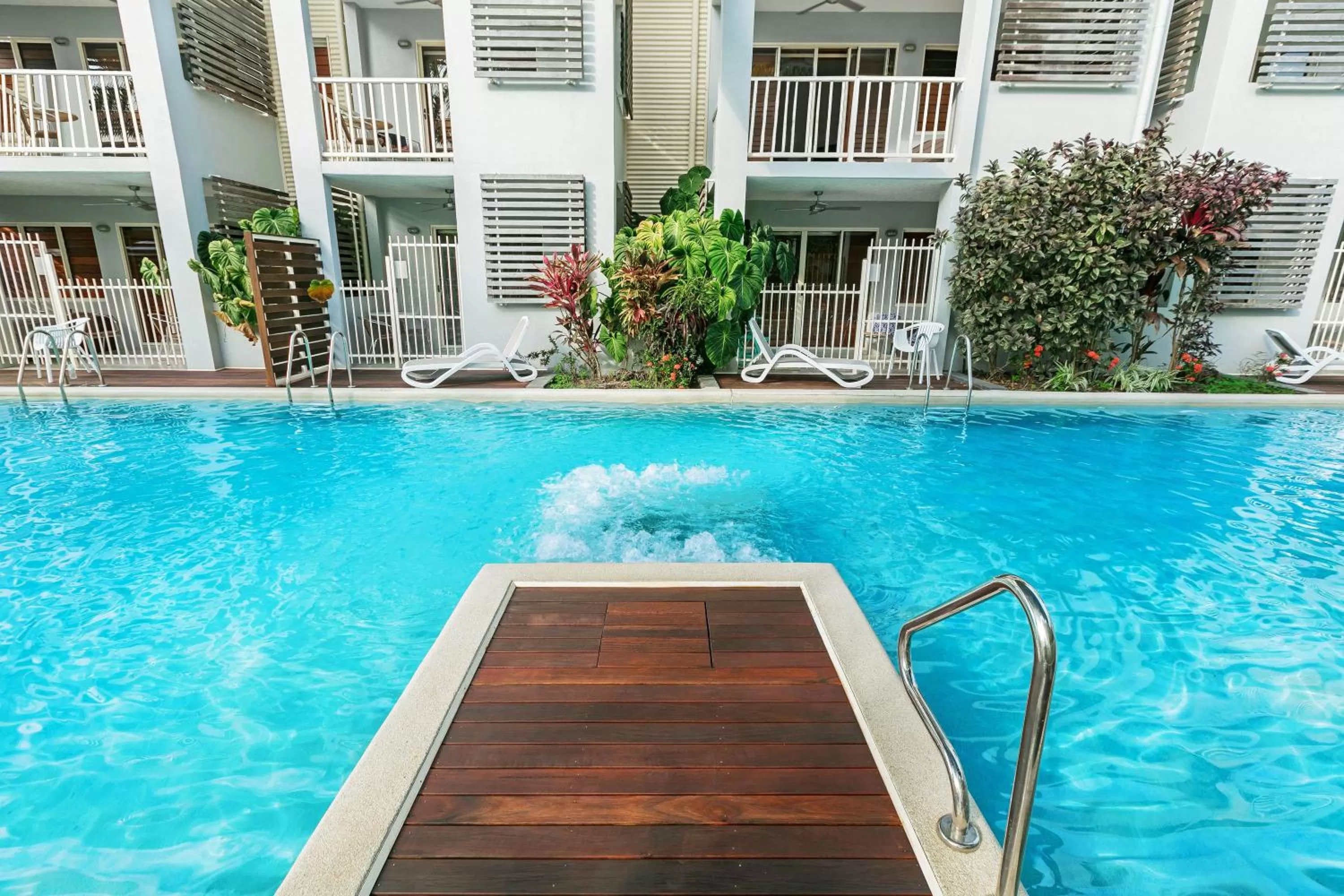 Swimming pool in Mantra Aqueous on Port
