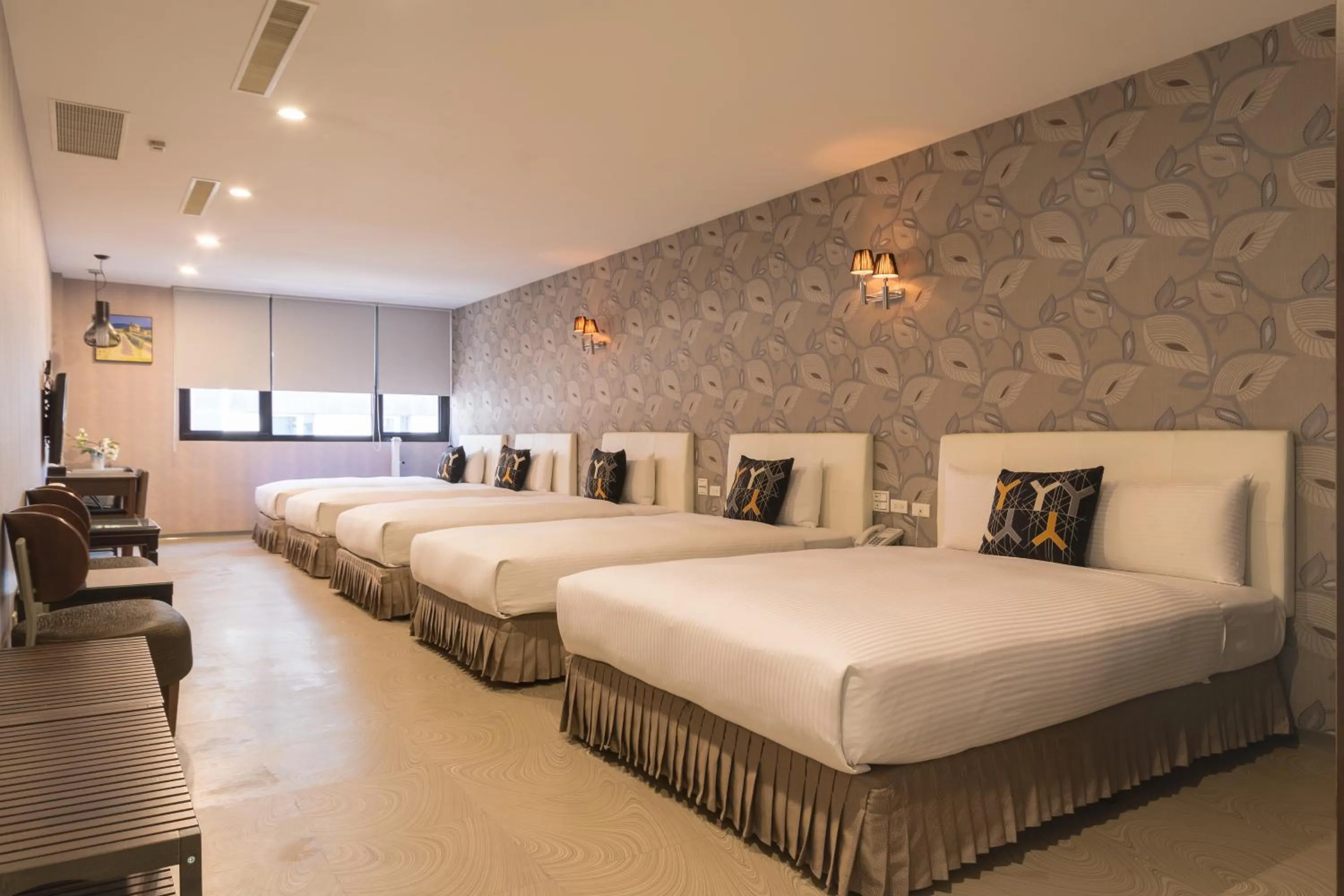 Bed in Tan Tso Ma Li Commercial Hotel