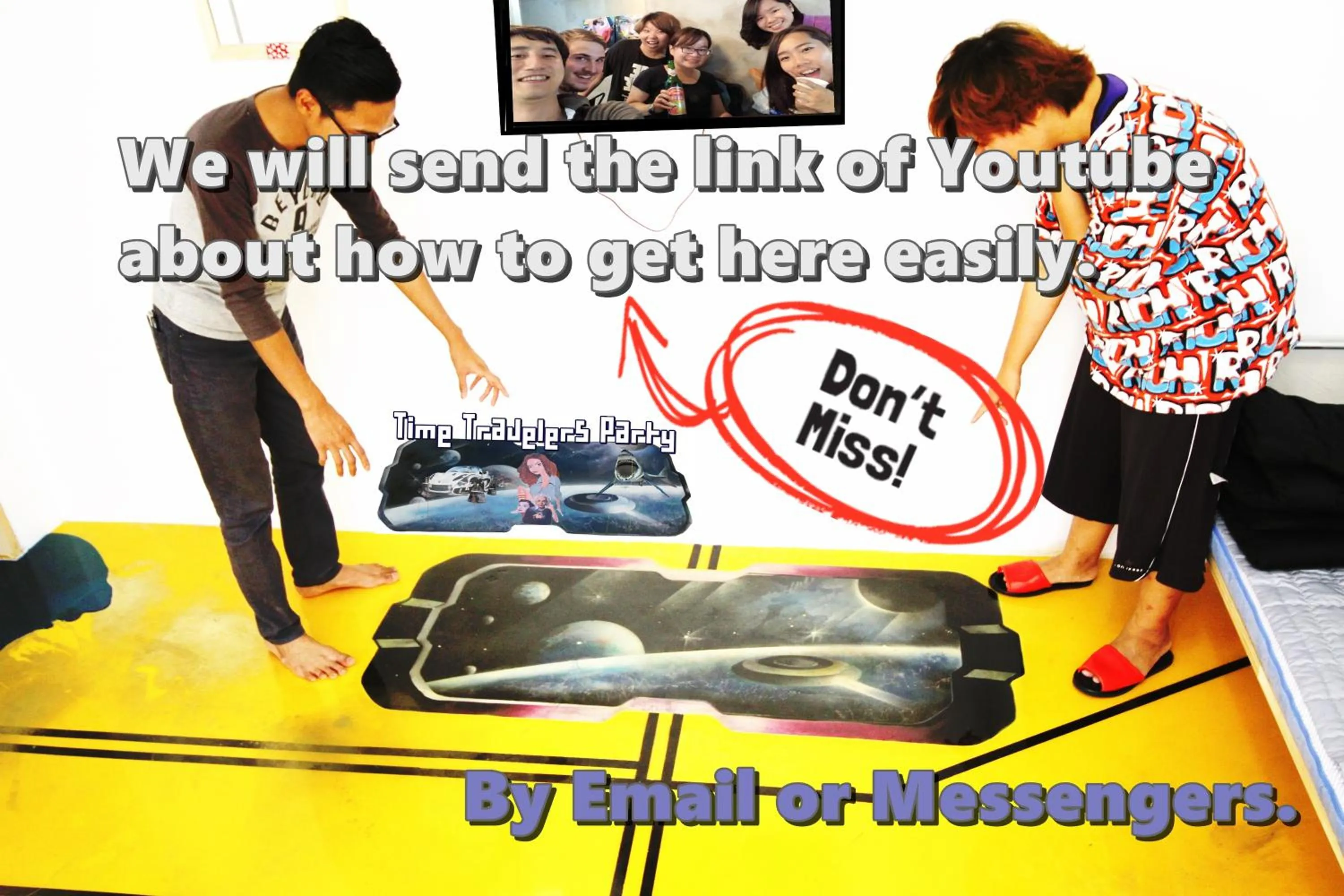 Bedroom in Time Travelers Party Hostel In Hongdae