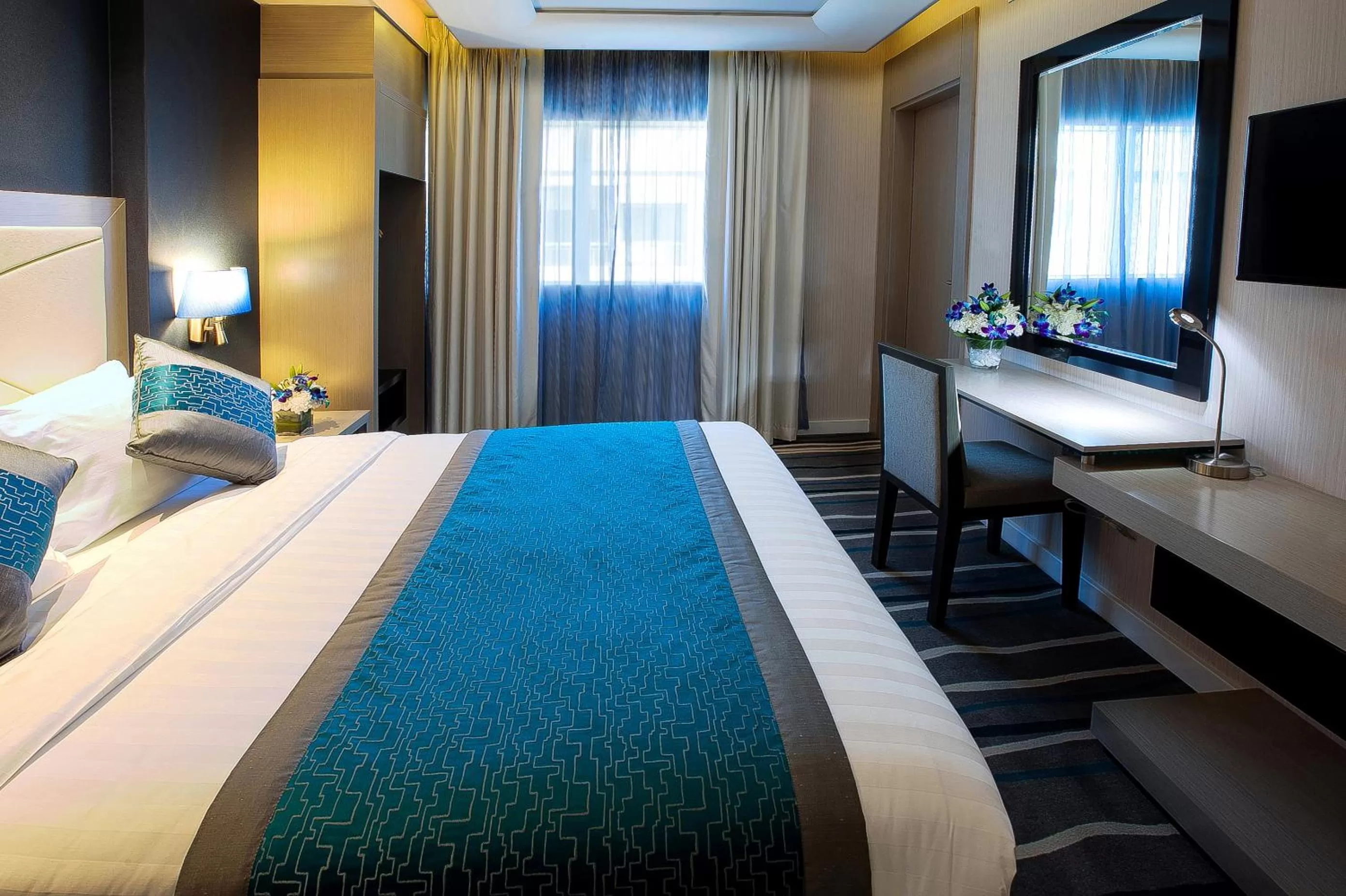 Bed in Al Sarab Hotel