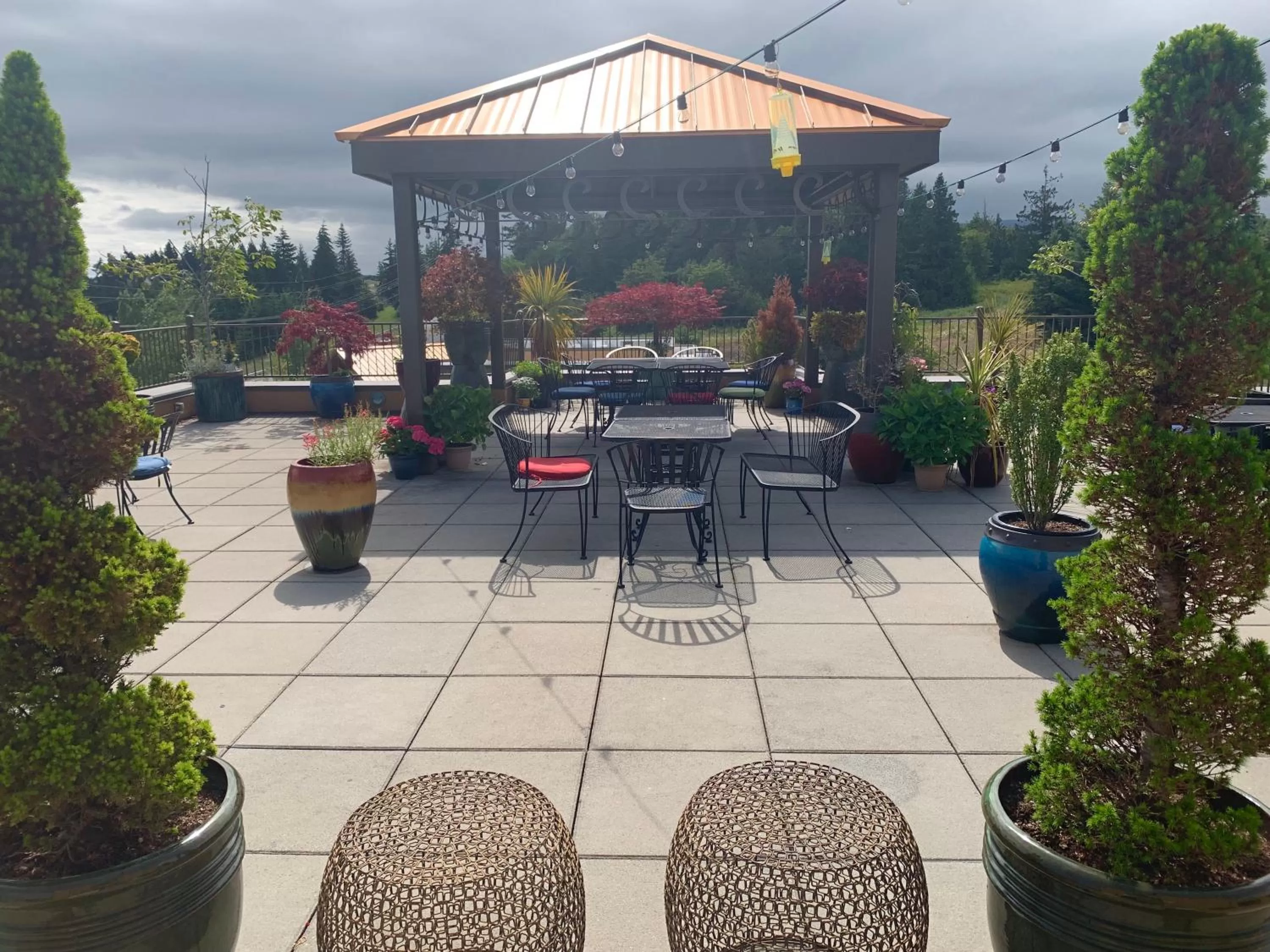 Patio in Holiday Inn Express Hotel & Suites North Sequim by IHG