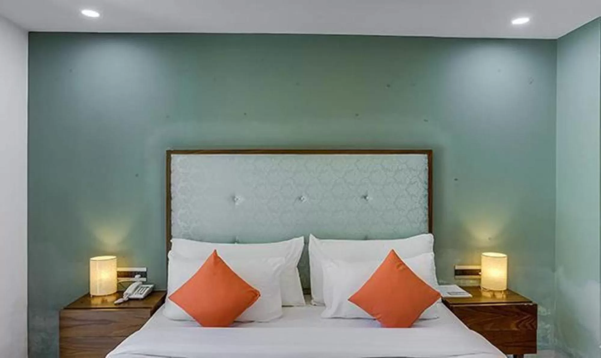 Bed in Okean De Goa Vagator