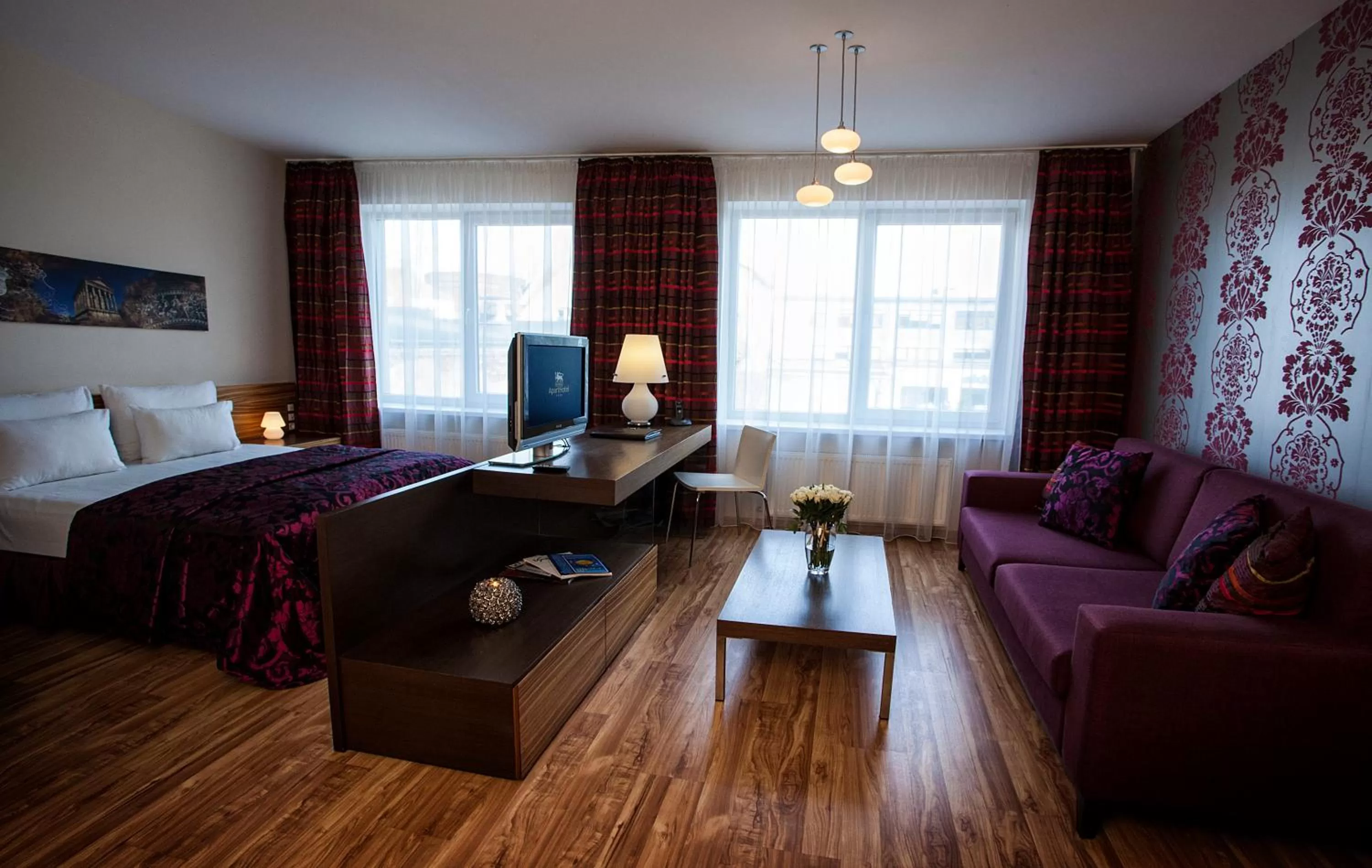 Photo of the whole room, Bed in Ararat All Suites Hotel Klaipeda