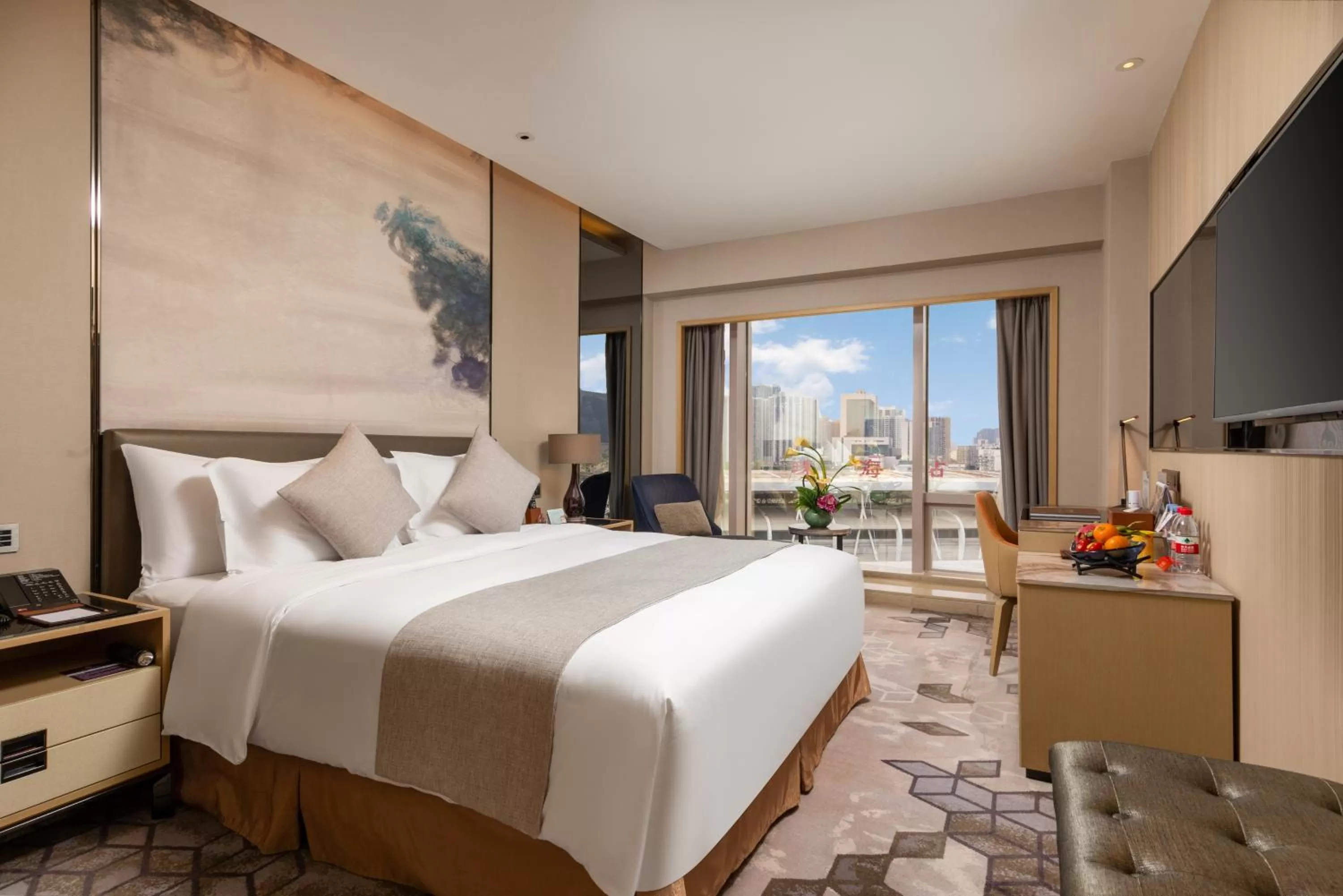 Bed in Zhuhai Longzhuda International Hotel - 24hours stay