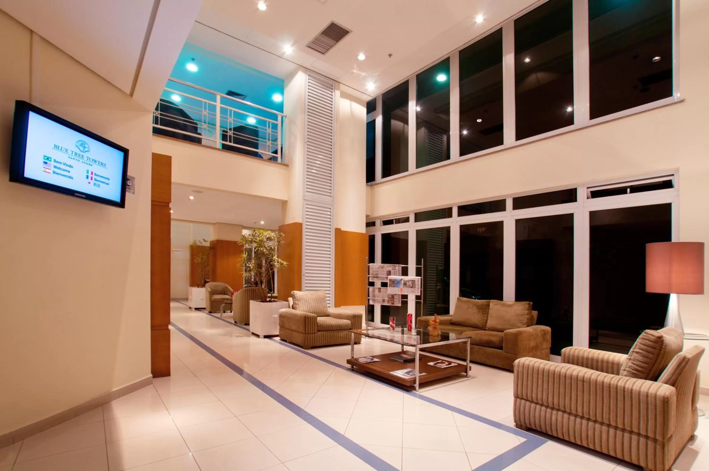 Lobby or reception in Blue Tree Towers All Suites Santo André