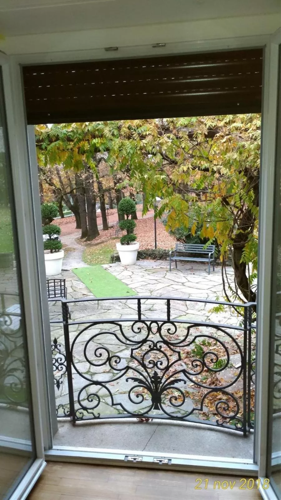 Balcony/Terrace in "La Selvetta" bed and breakfast