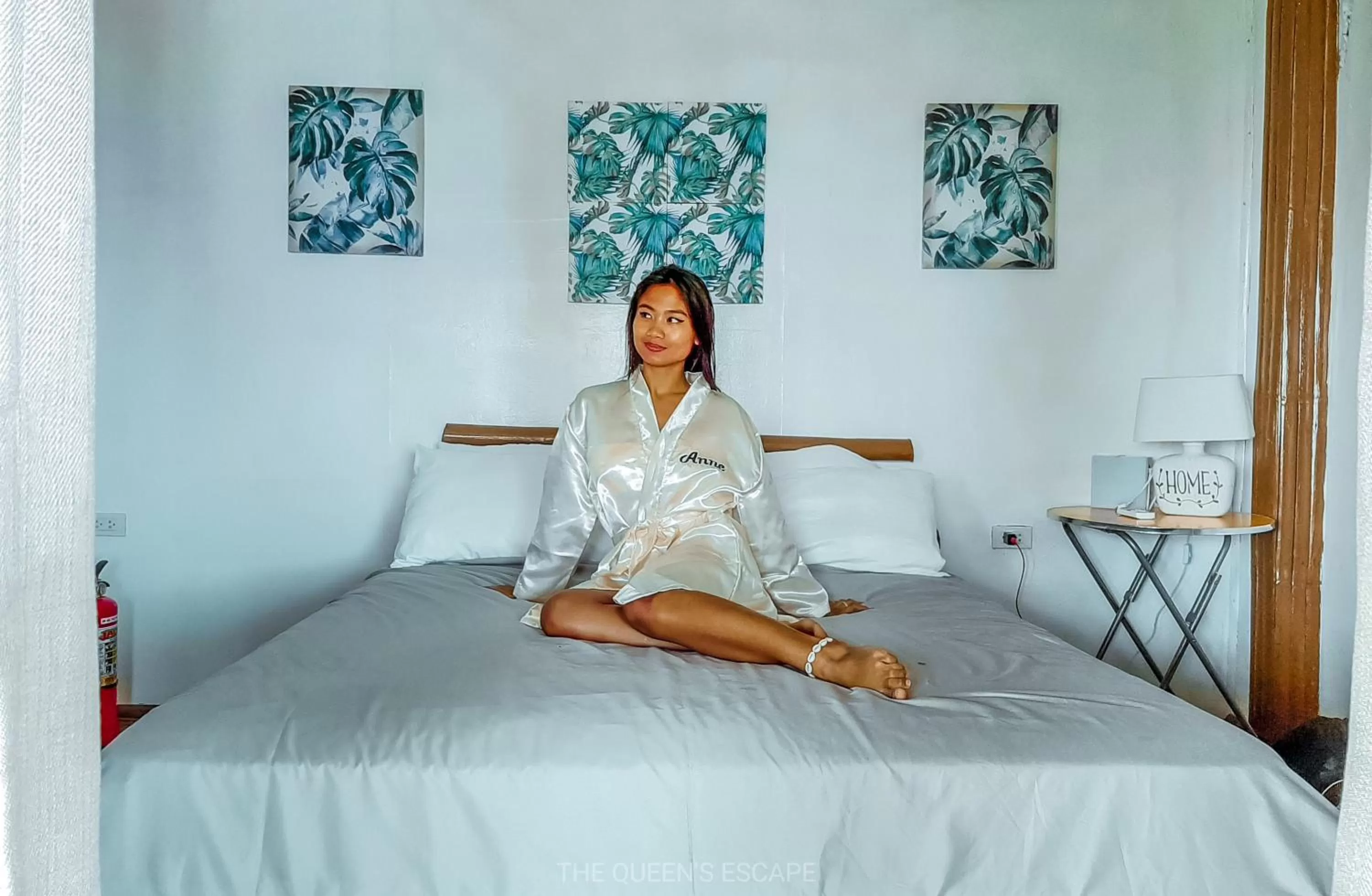 Bed in Bintana sa Paraiso Binunsaran