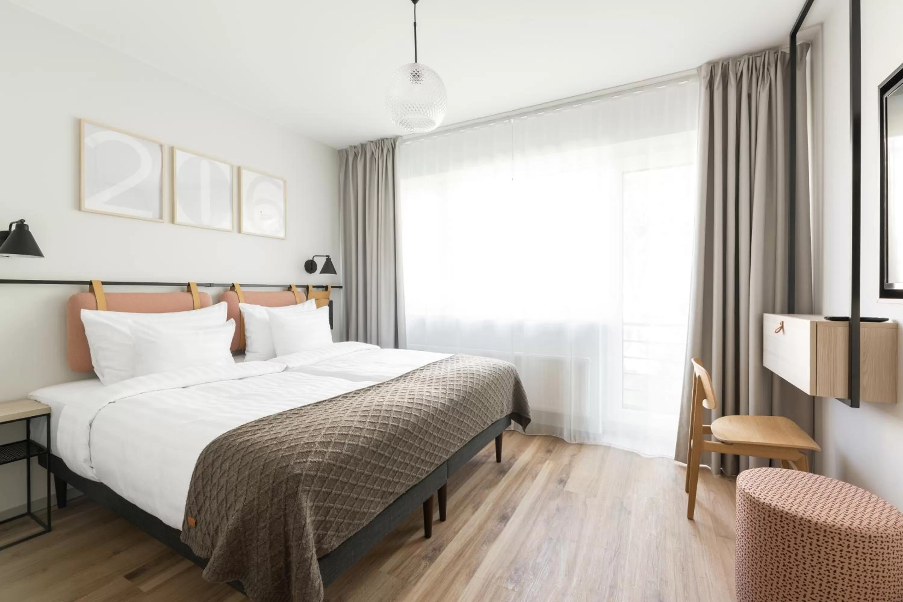 Property building, Bed in Oru Hub Hotel Tallinn - Handwritten Collection