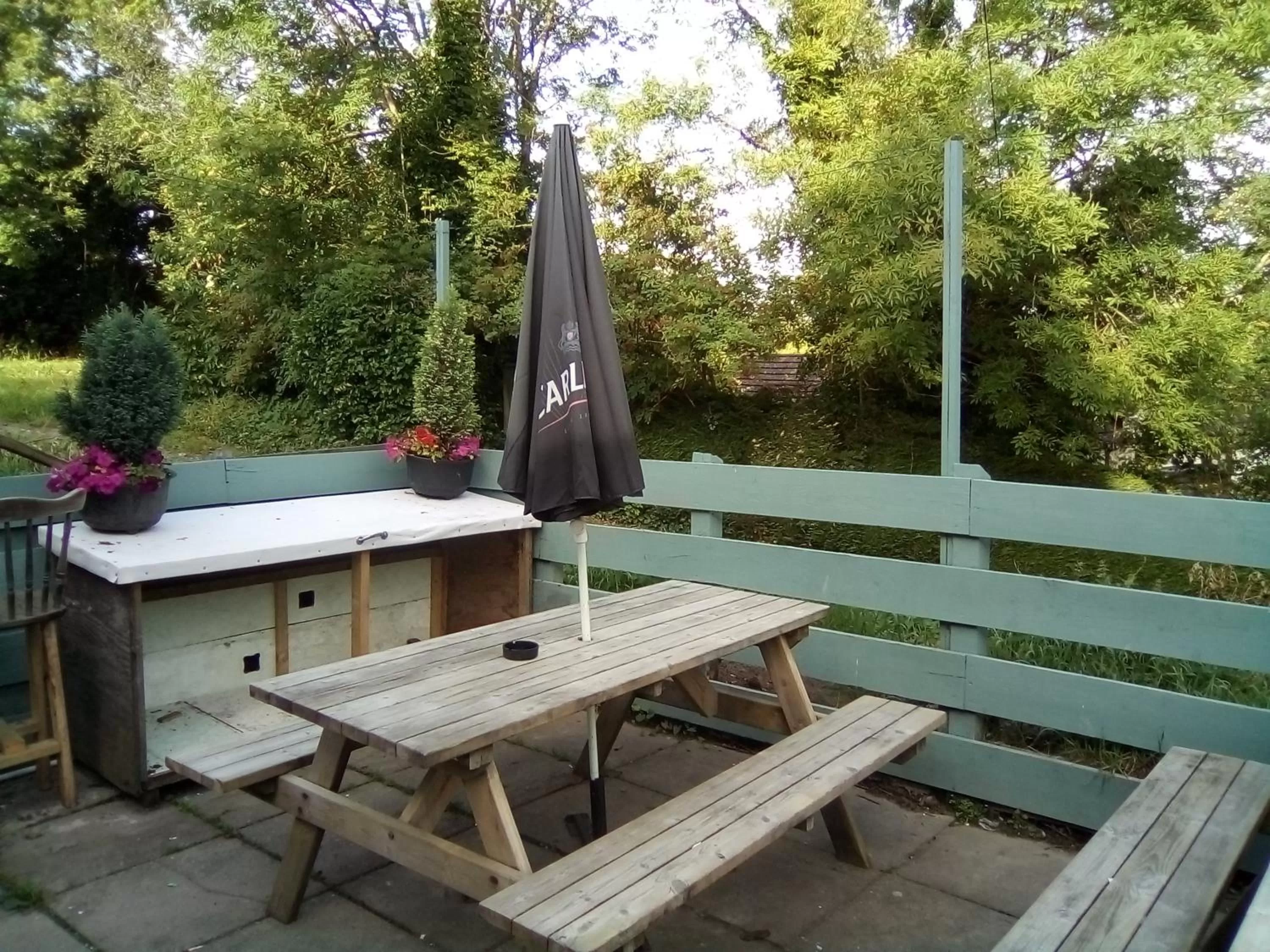 Garden in Llanerch Inn