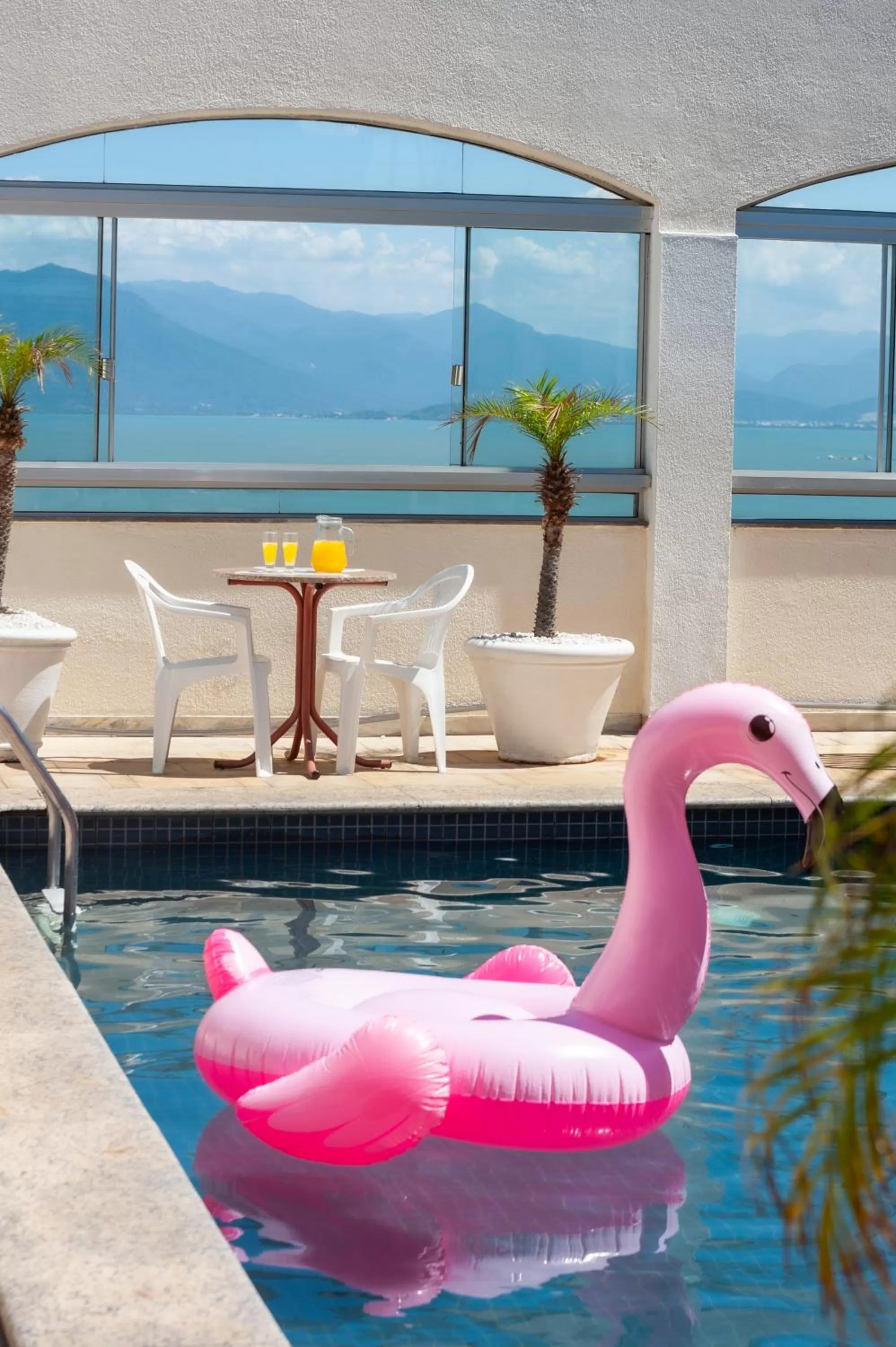 Swimming pool in Rede Andrade Cecomtur