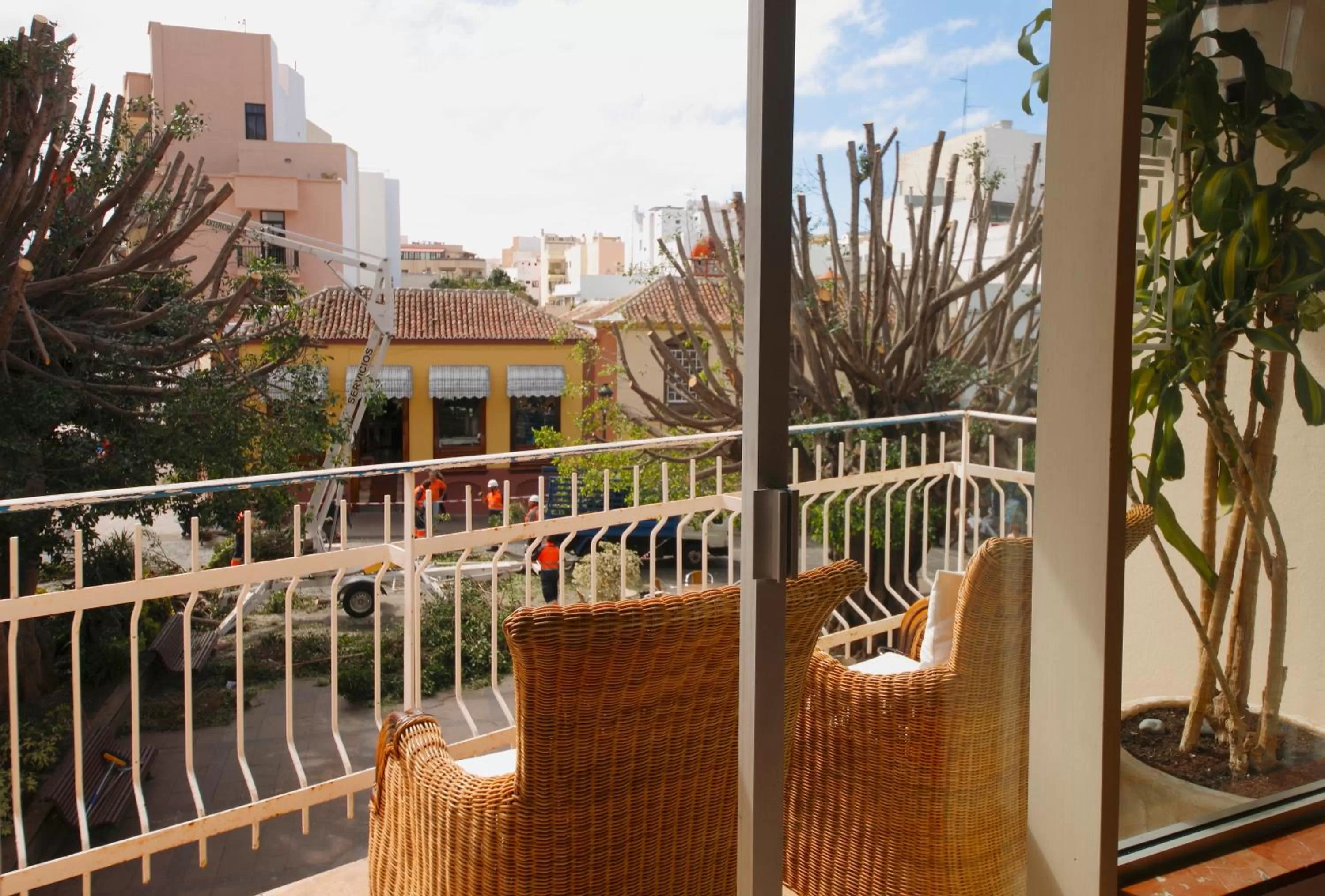 Balcony/Terrace in Hotel Edén