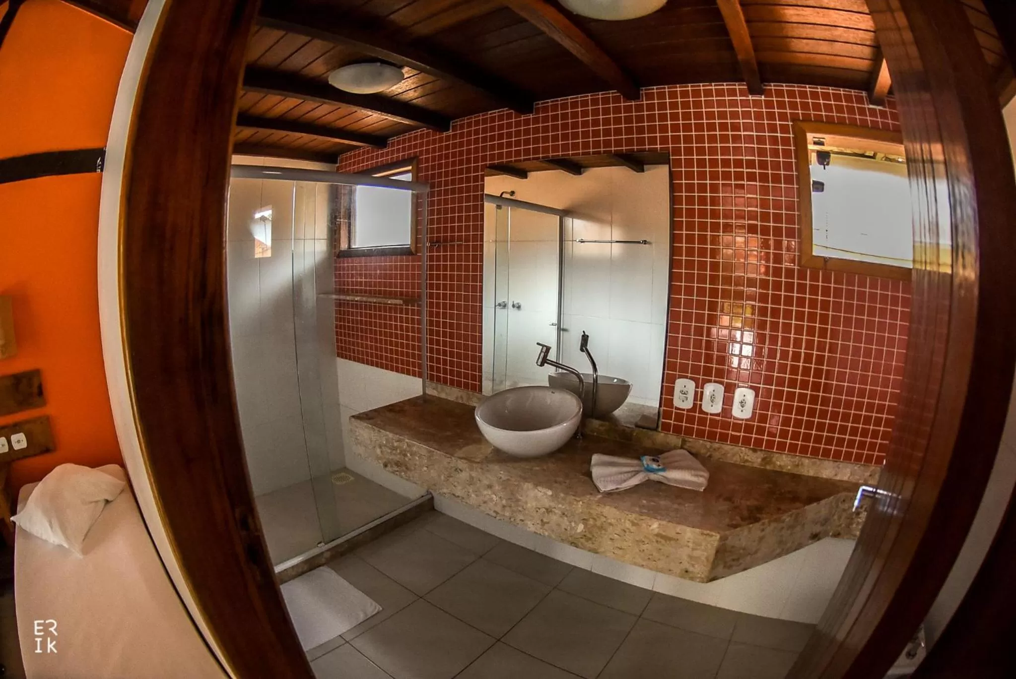 Bathroom in Pousada Da Ferradura