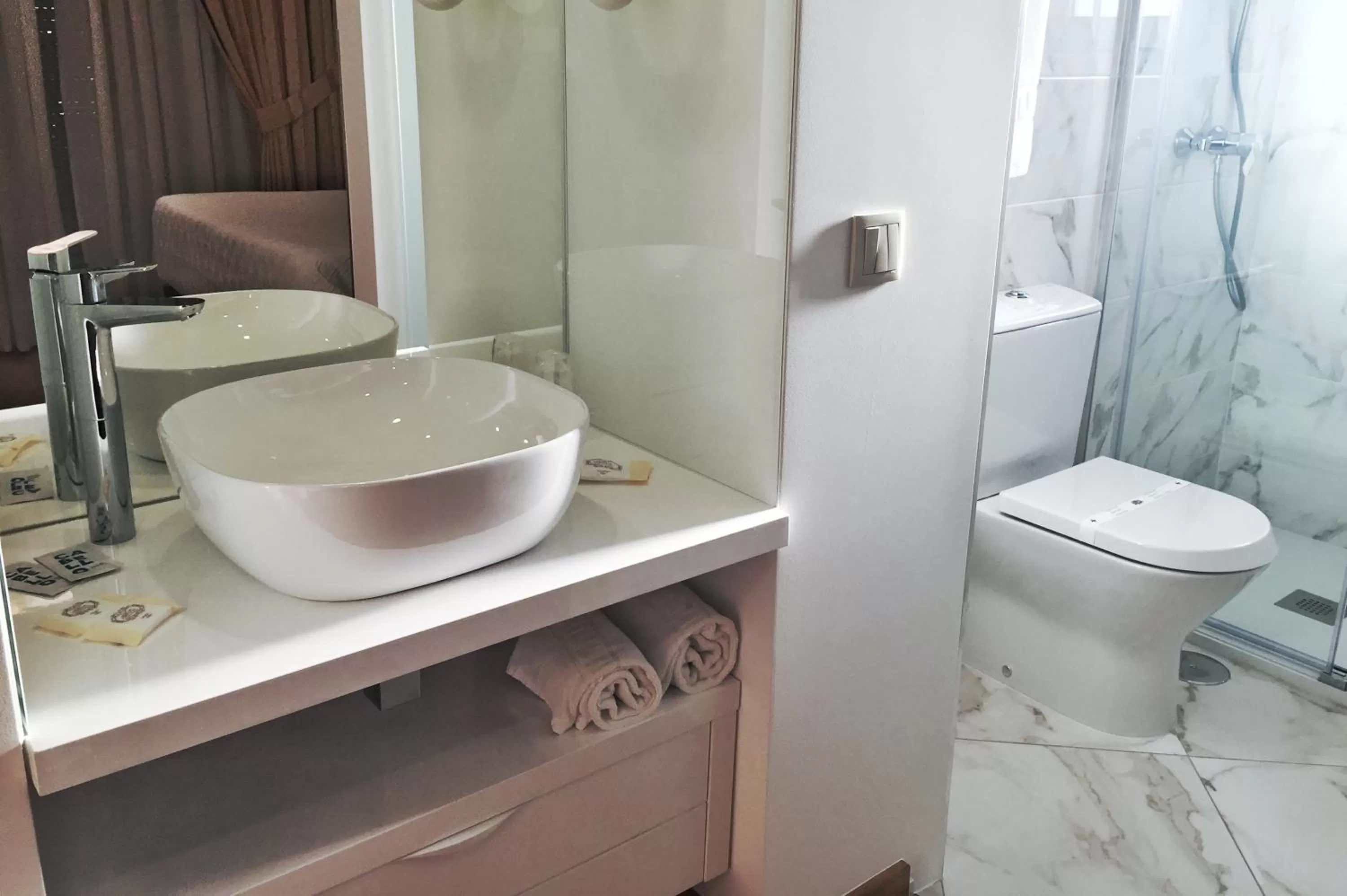 Bathroom in Hotel Estalagem Turismo