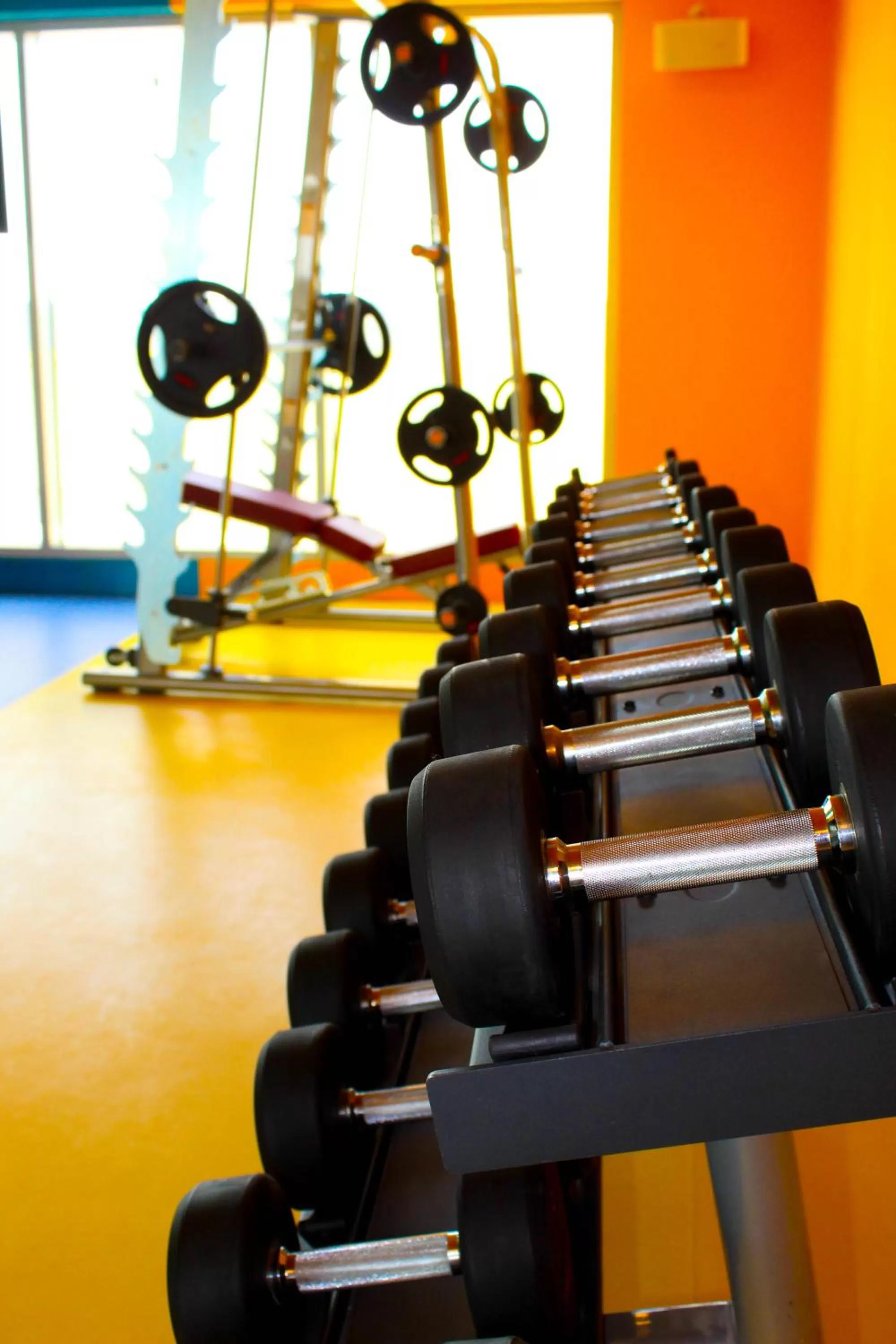 Fitness centre/facilities in Park Inn by Radisson Dubai Motor City