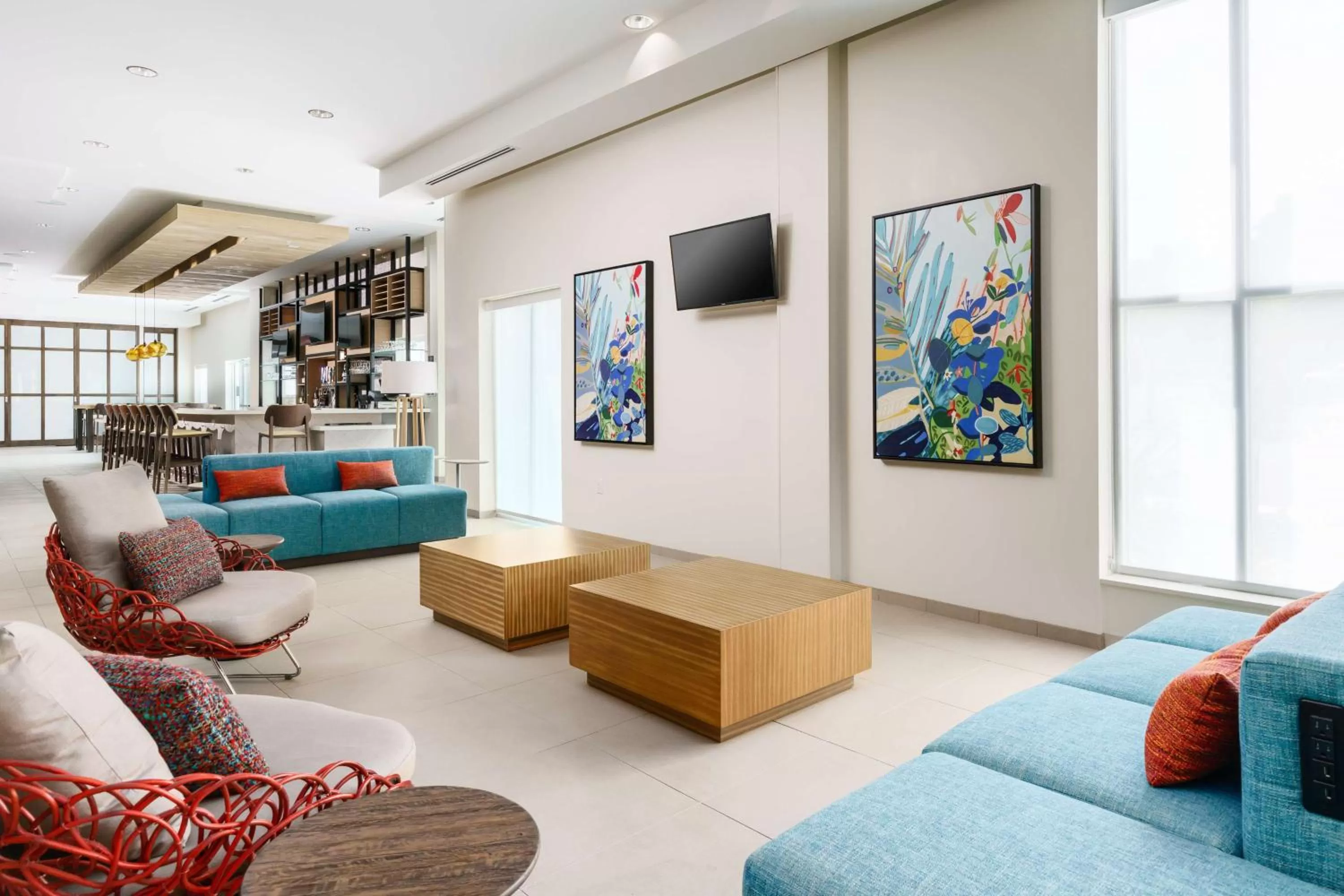 Lobby or reception in Hilton Garden Inn Apopka City Center, Fl