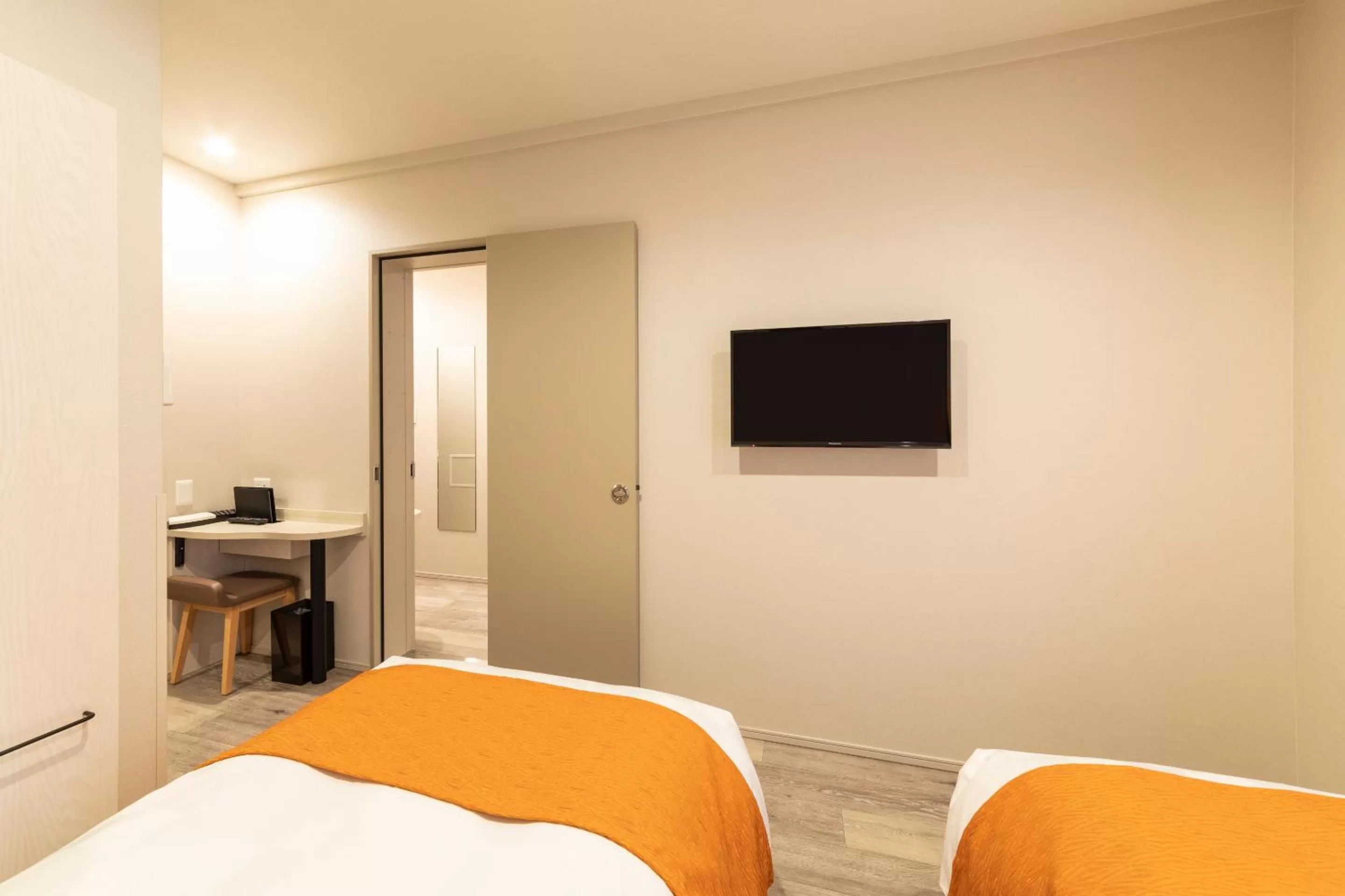 Photo of the whole room, Bed in SARASA HOTEL Dotonbori