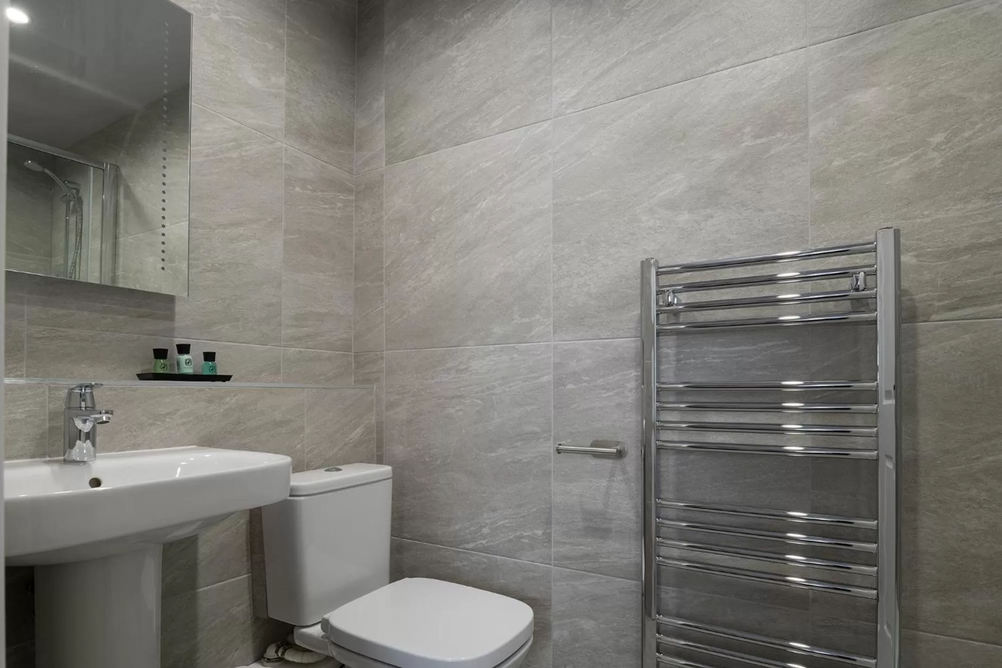 Toilet in Pebble House