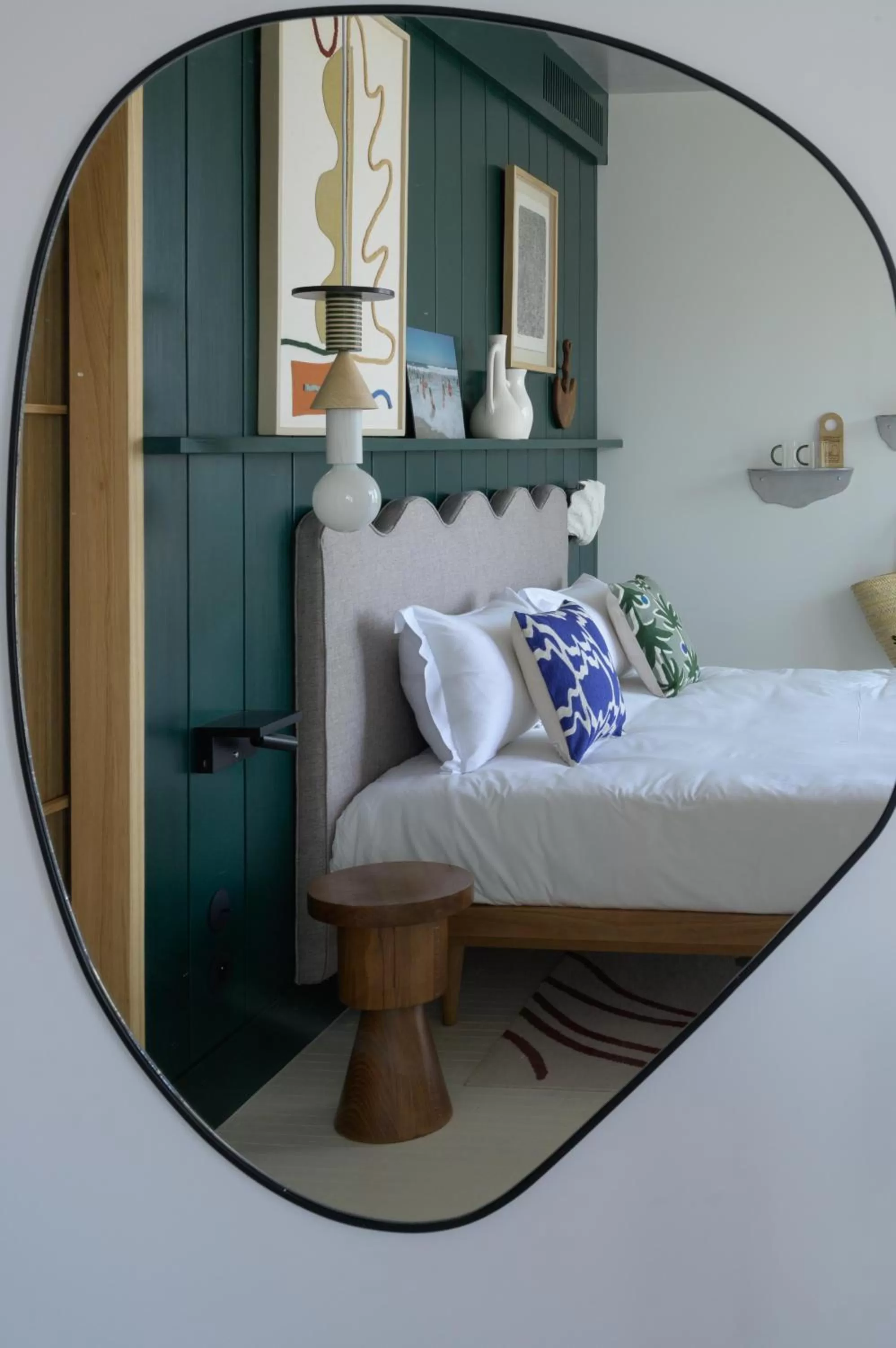 Bed in Hôtel de La Plage