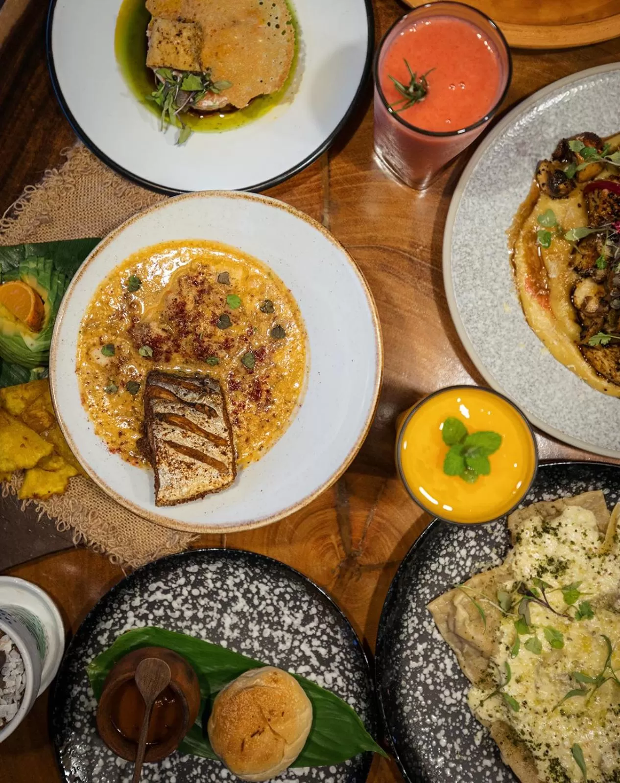 Dinner in Hotel Kawa Mountain Retreat