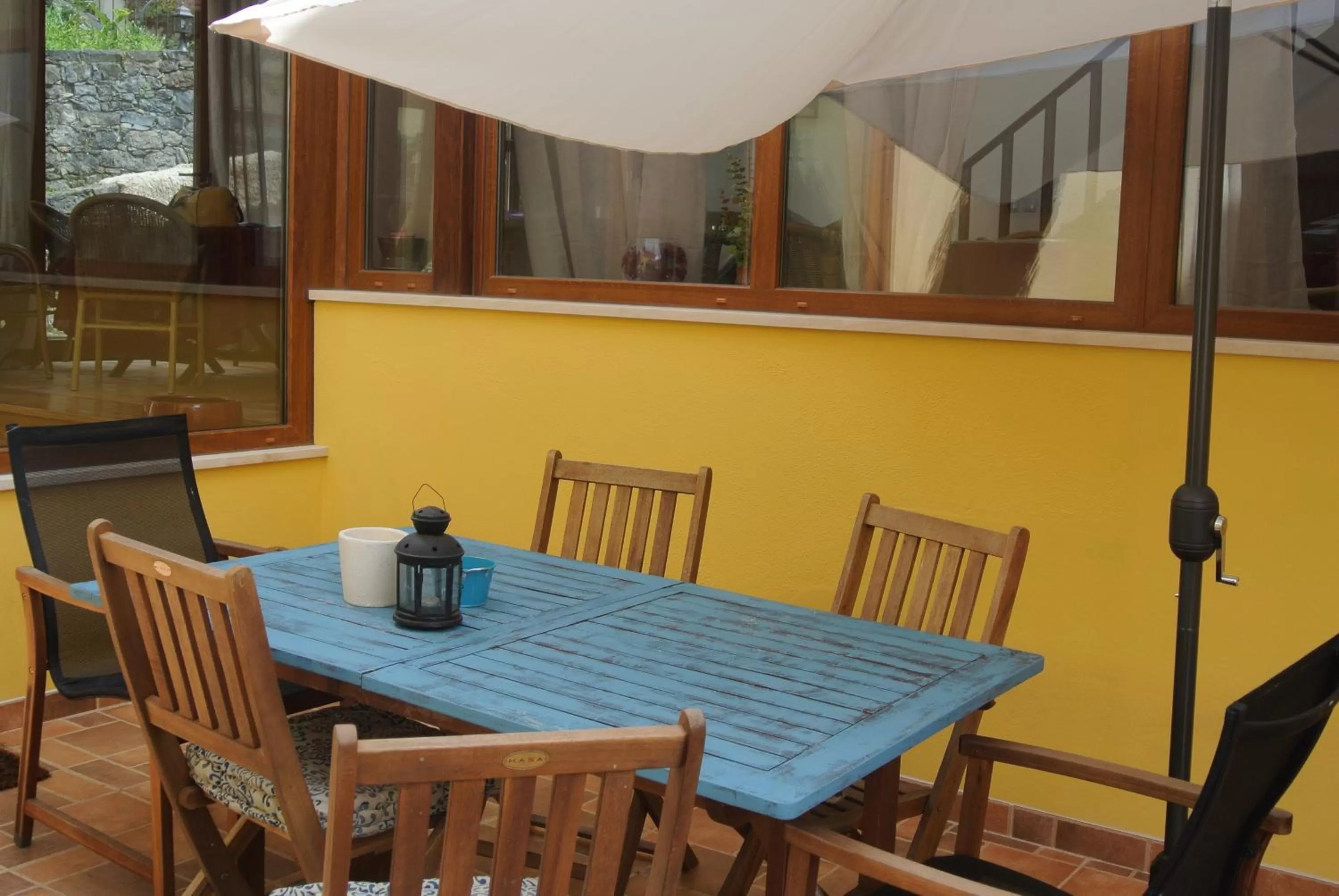 Seating area in Guest House Villa dos Poetas
