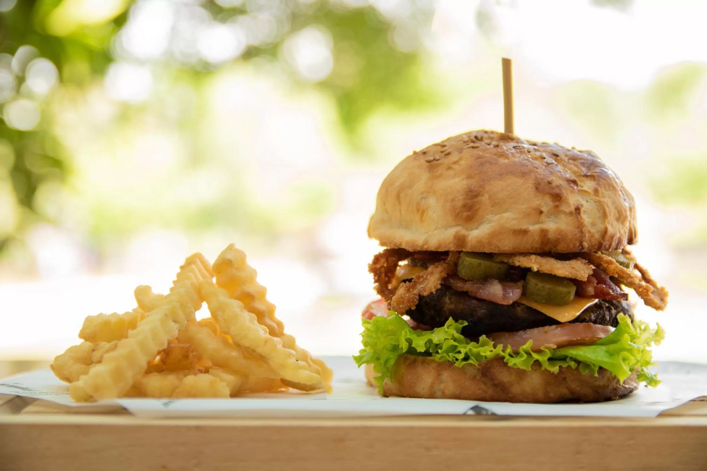 Food close-up in Los Lagos Resort Hotel