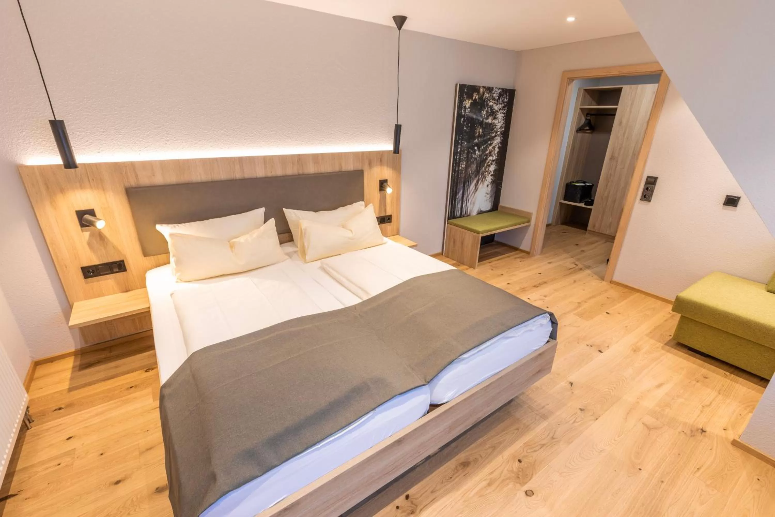 Photo of the whole room, Bed in Landhaus Lauble