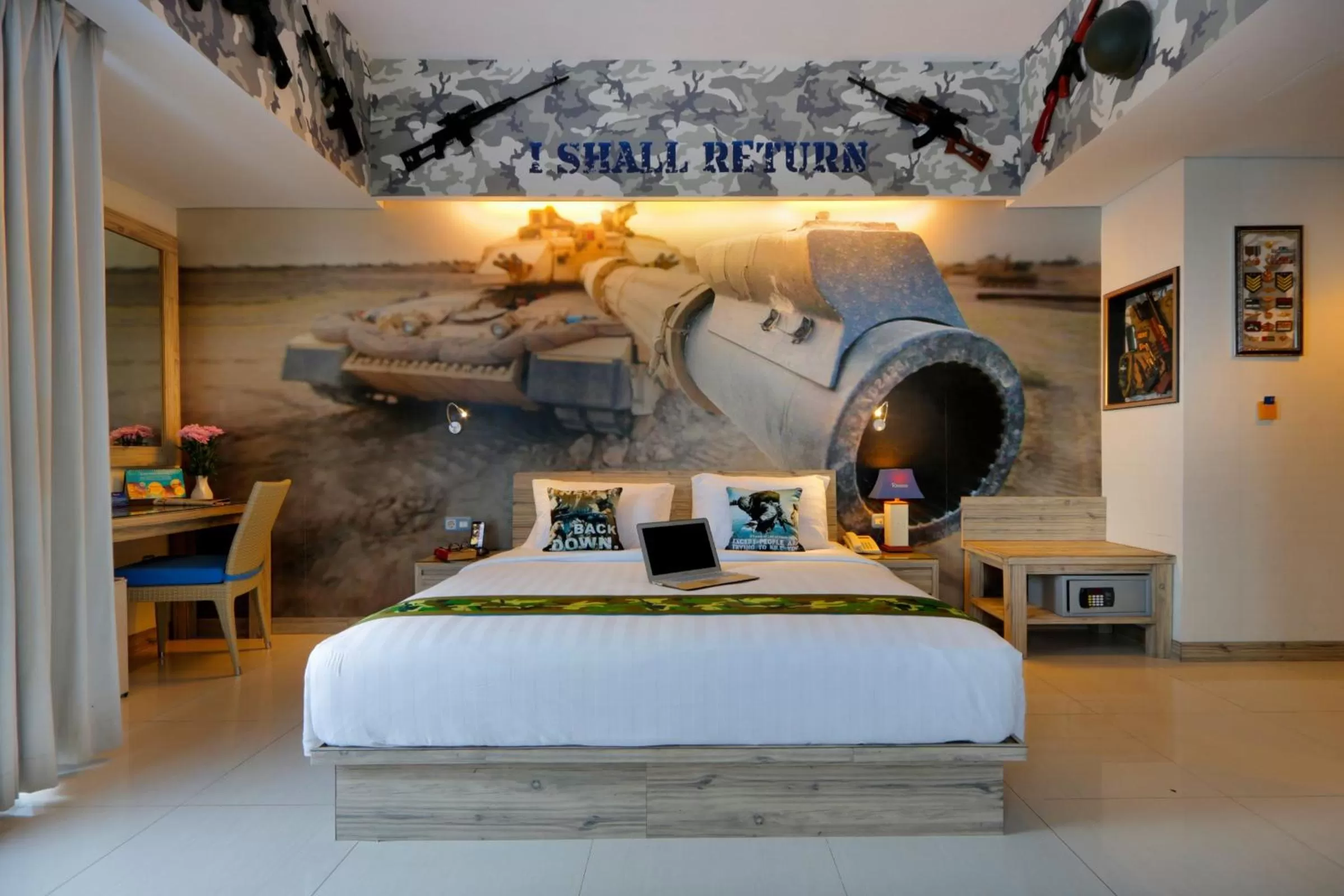 Photo of the whole room, Bed in Rhadana Hotel