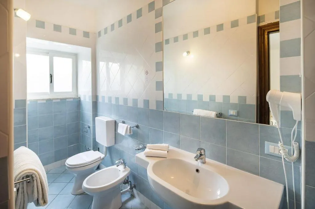 Toilet in Hotel Terme Royal Palm