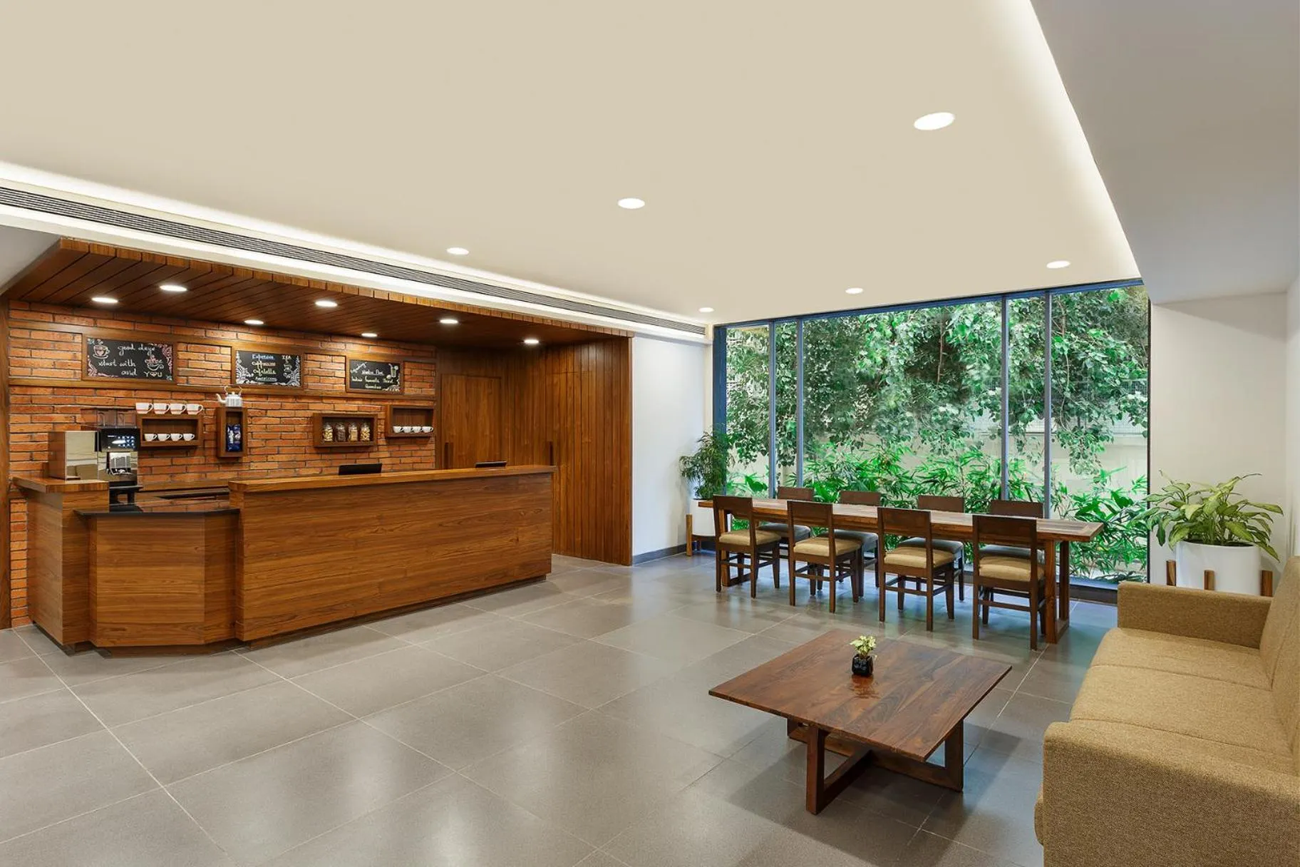 Lobby or reception in Ginger Lucknow