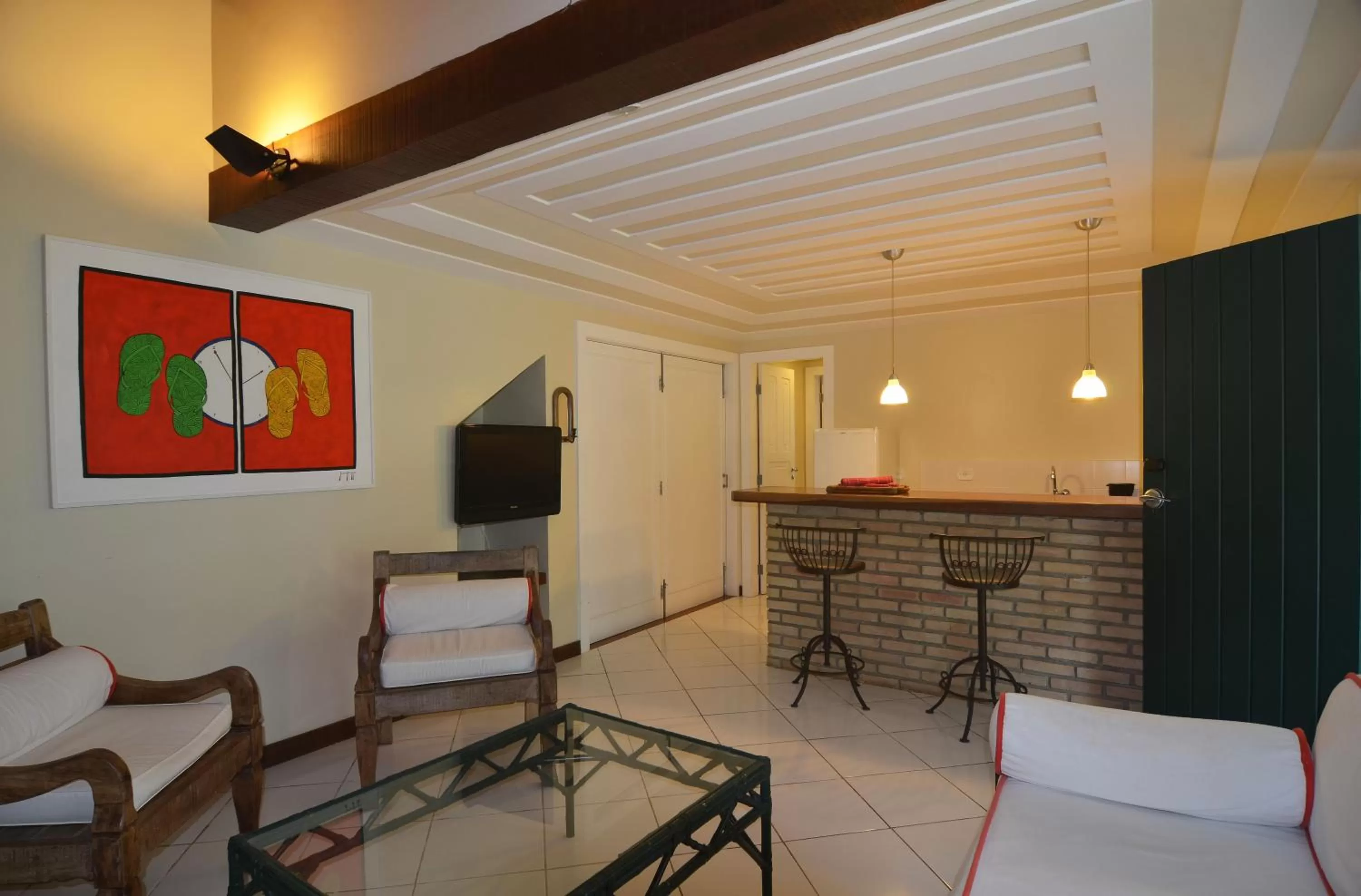 Kitchen or kitchenette in Pousada Dos Búzios