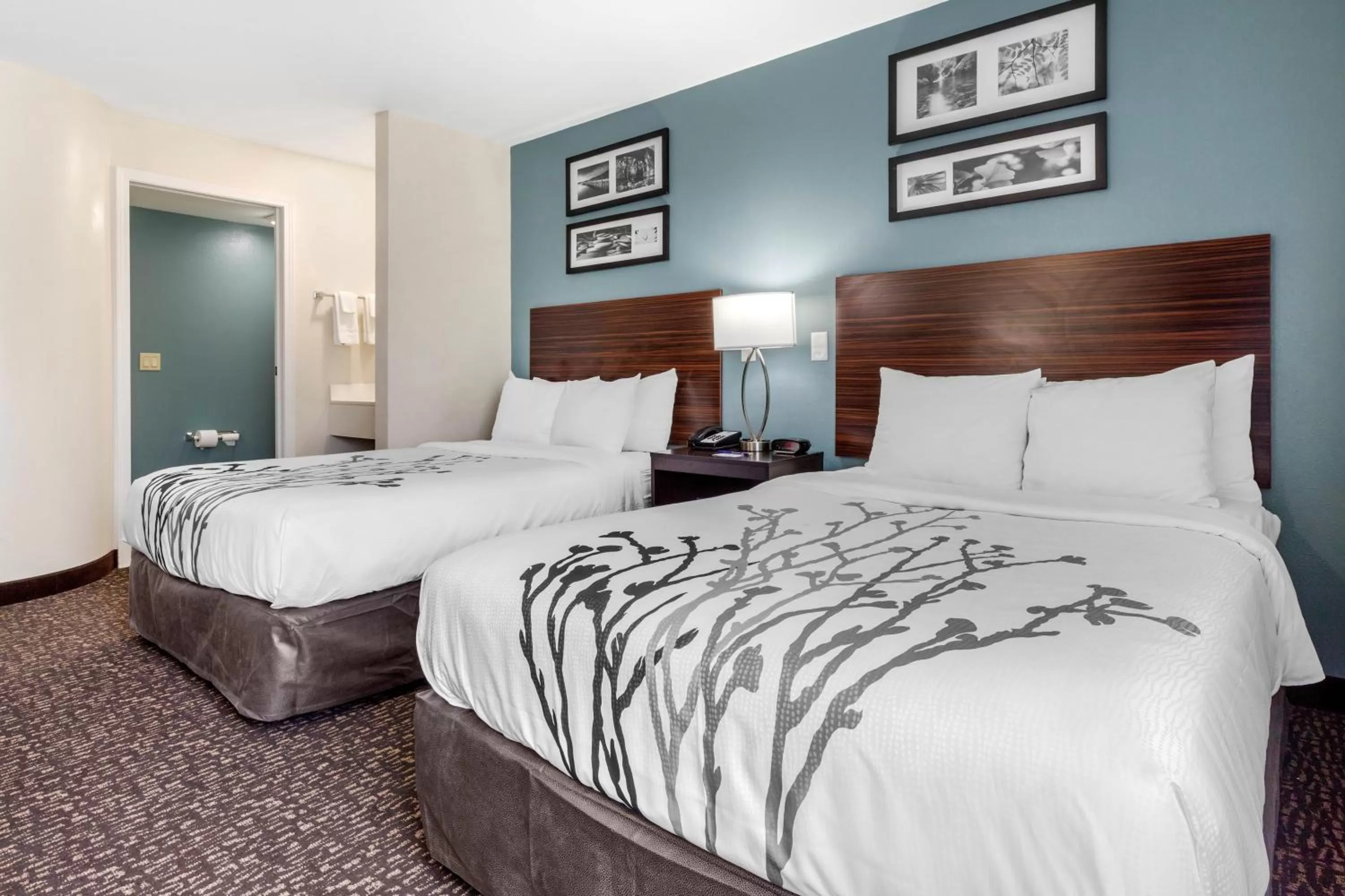 Bedroom, Bed in Sleep Inn & Suites