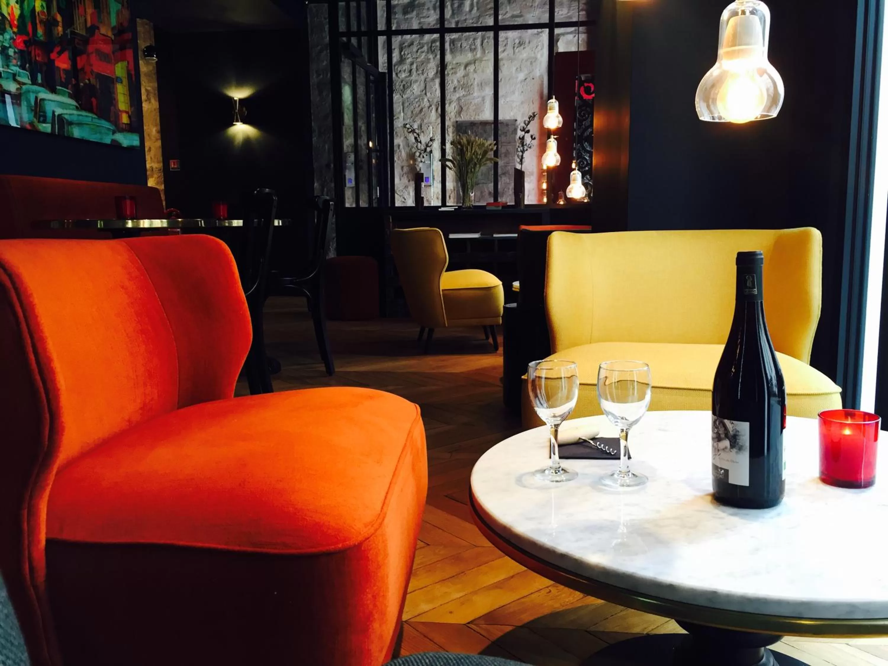 Alcoholic drinks in Hotel Scarlett