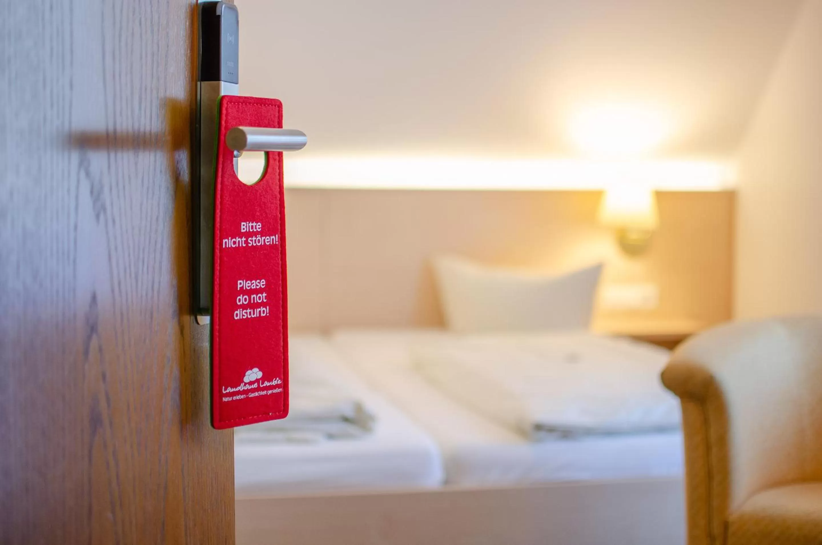 Decorative detail, Bed in Landhaus Lauble