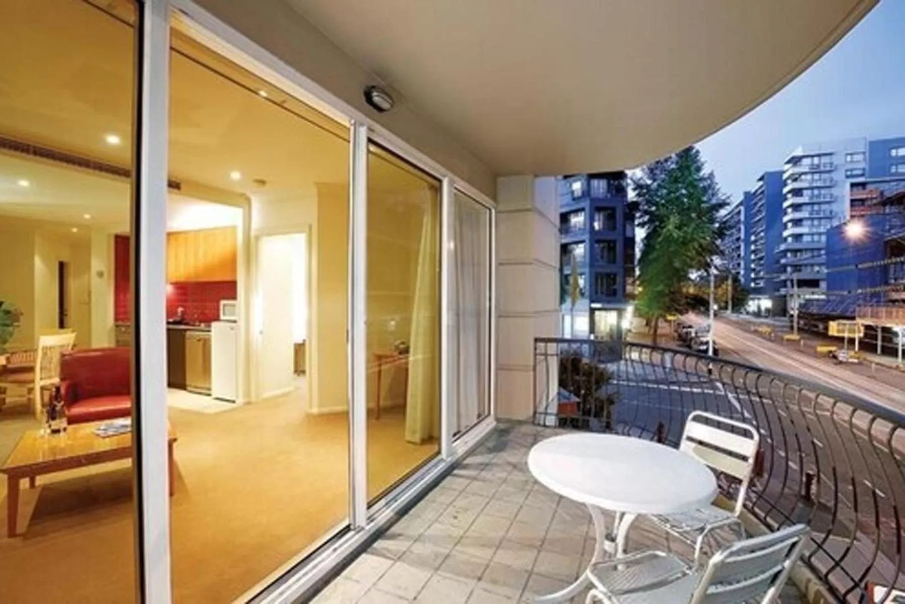 Balcony/Terrace in South Yarra Central Apartment Hotel