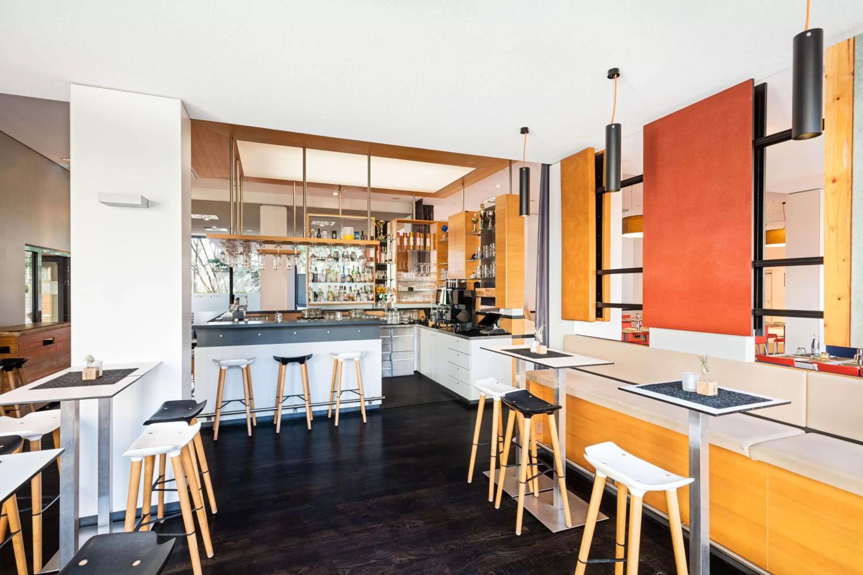 Pool view in Lindner Hotel Frankfurt Sportpark, part of JdV by Hyatt