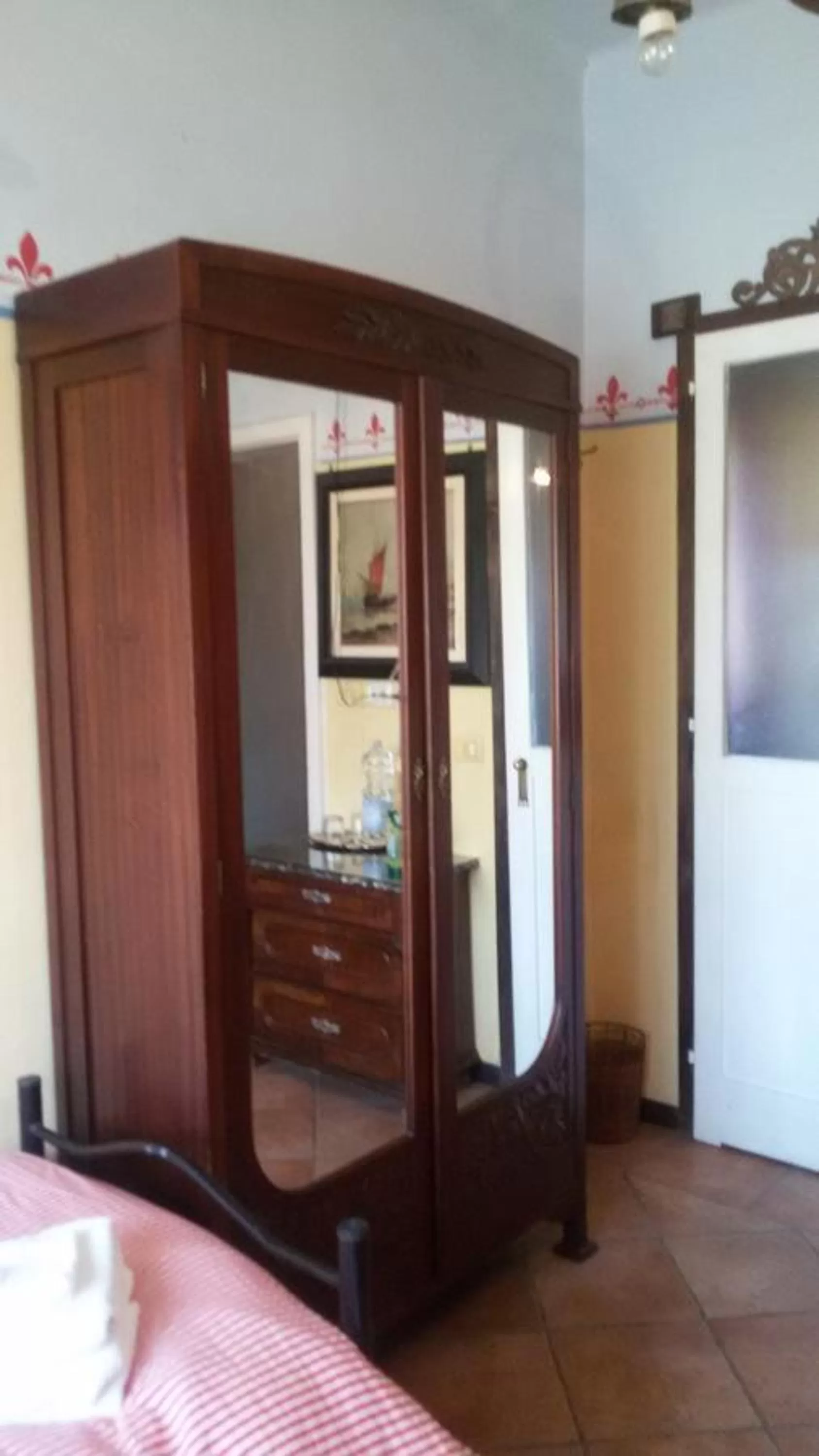 Bed in Villa Fiorita