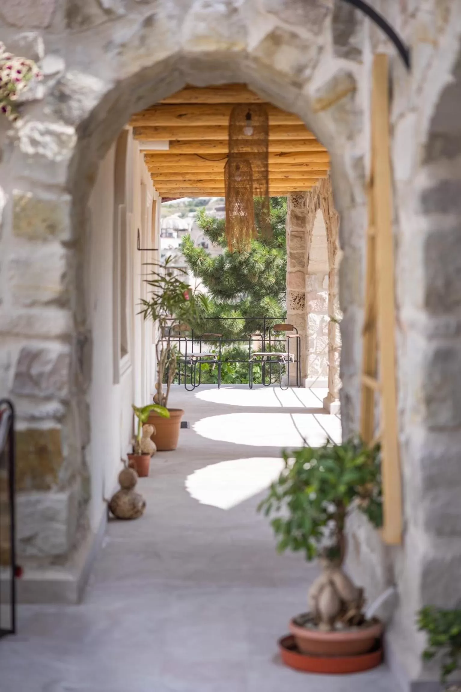 Patio in Cappadocia Naif Hotel - Adults Only