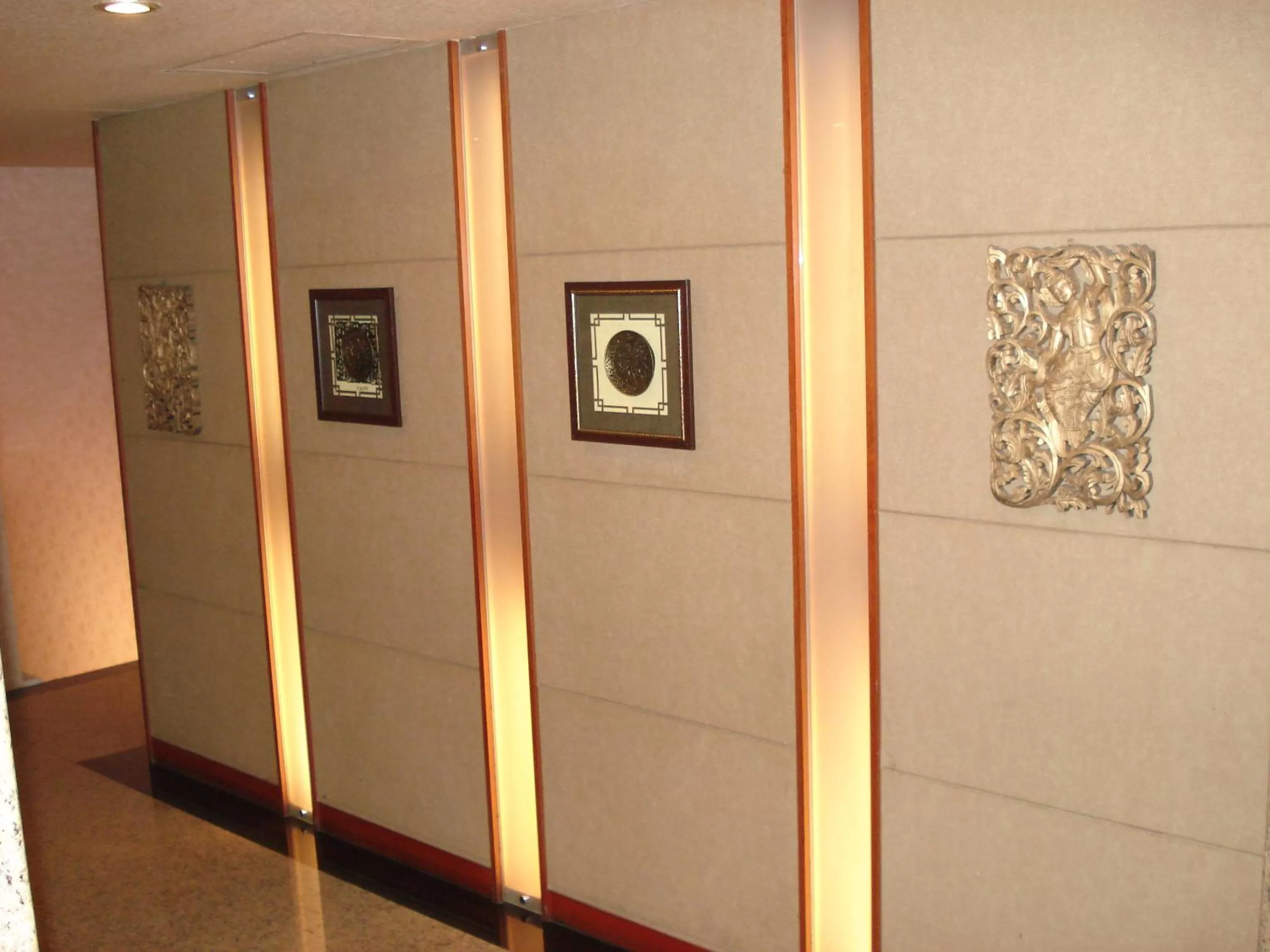 Decorative detail in Attic Hotel