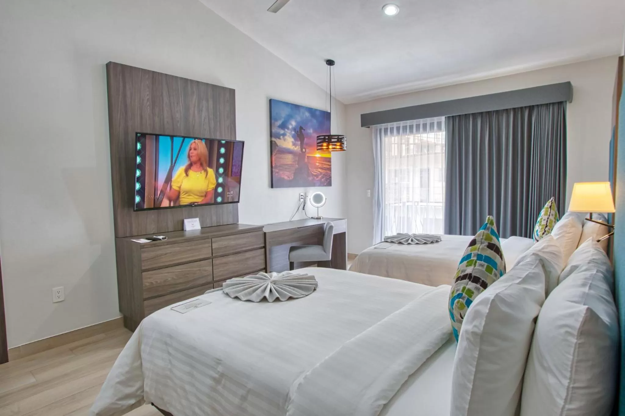 Bedroom, TV/Entertainment Center in Casa Nicole Boutique Hotel