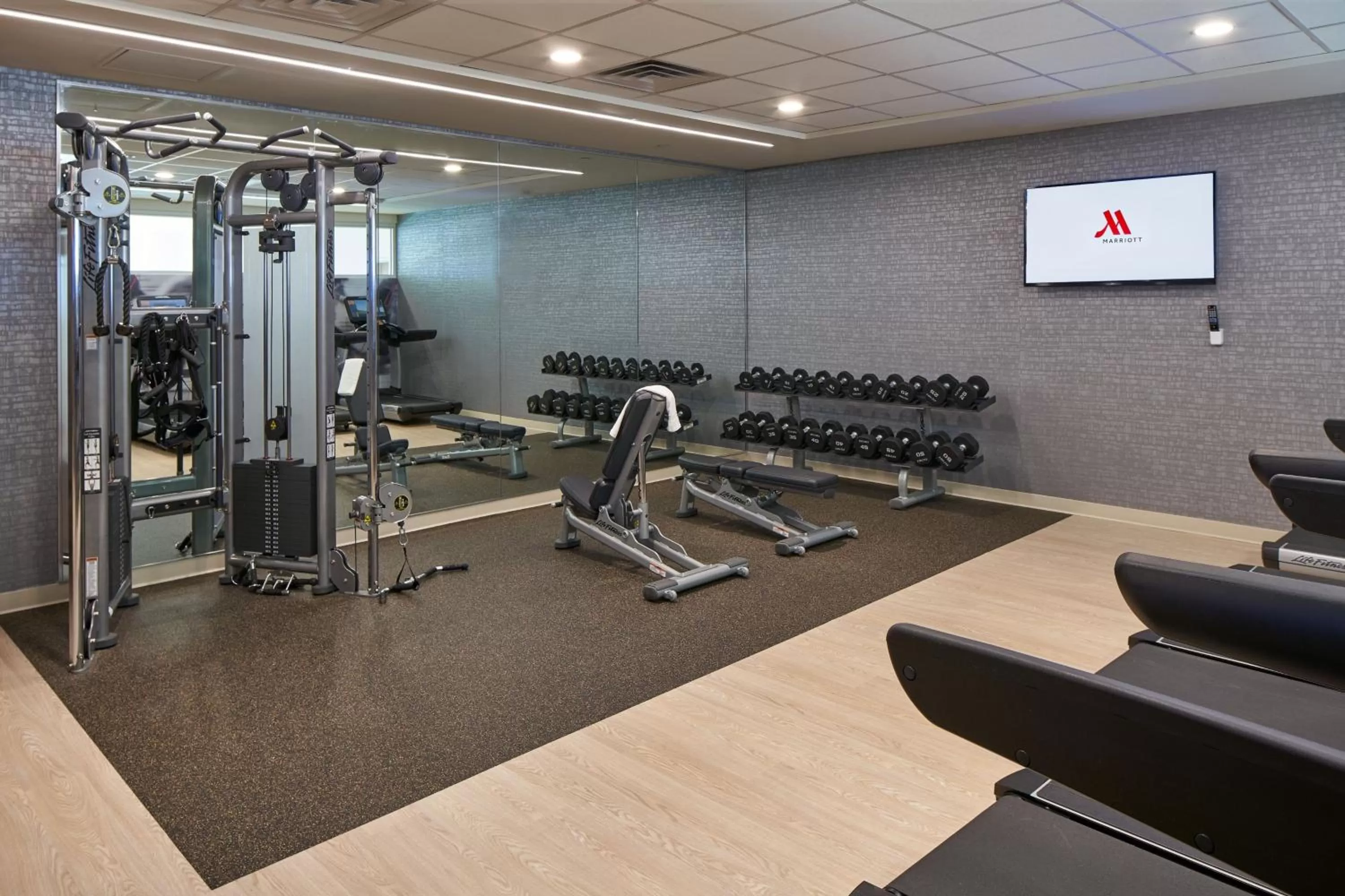 Fitness centre/facilities in Franklin Marriott Cool Springs