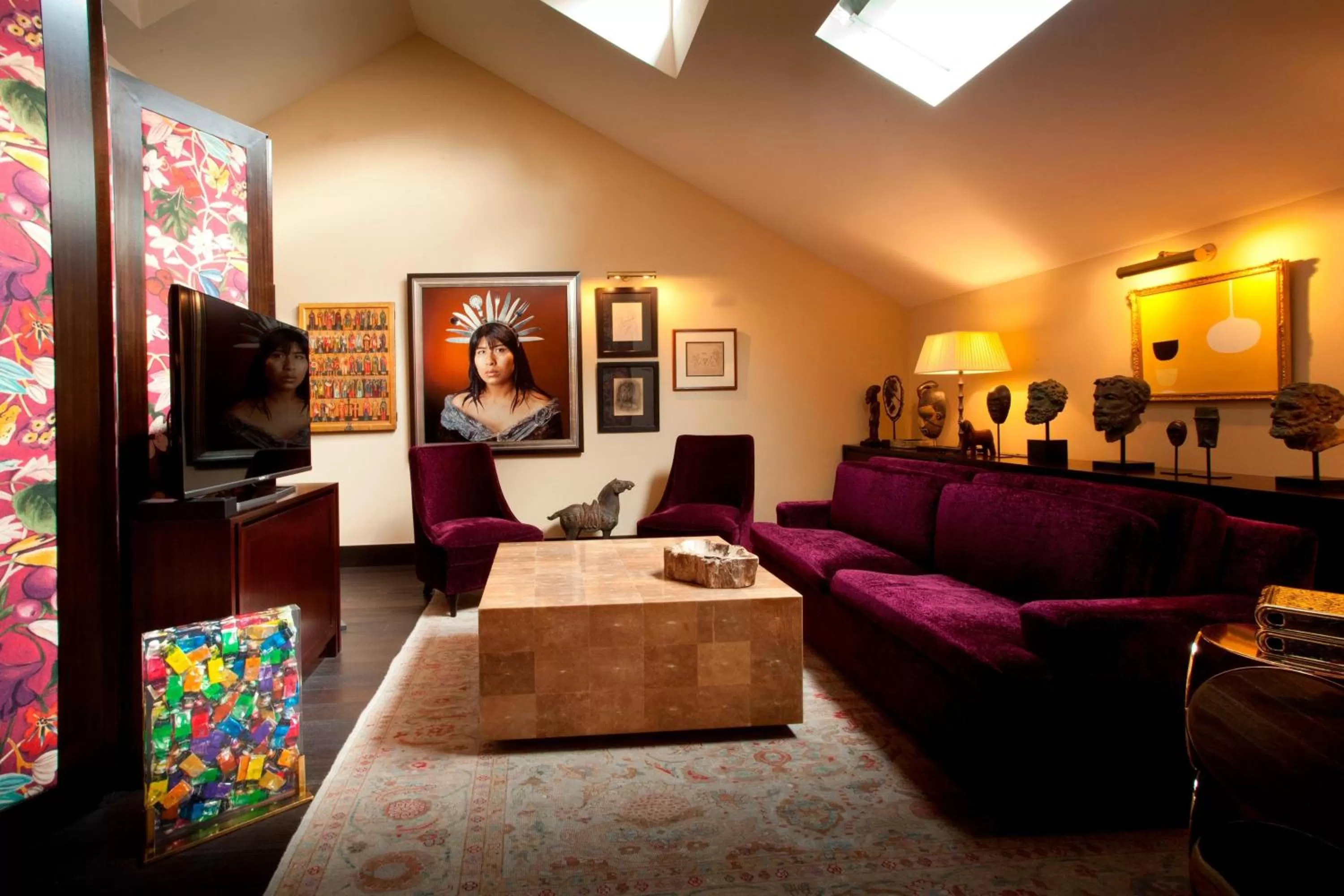 Living room in The Vagabond Club, a Tribute Portfolio Hotel Singapore