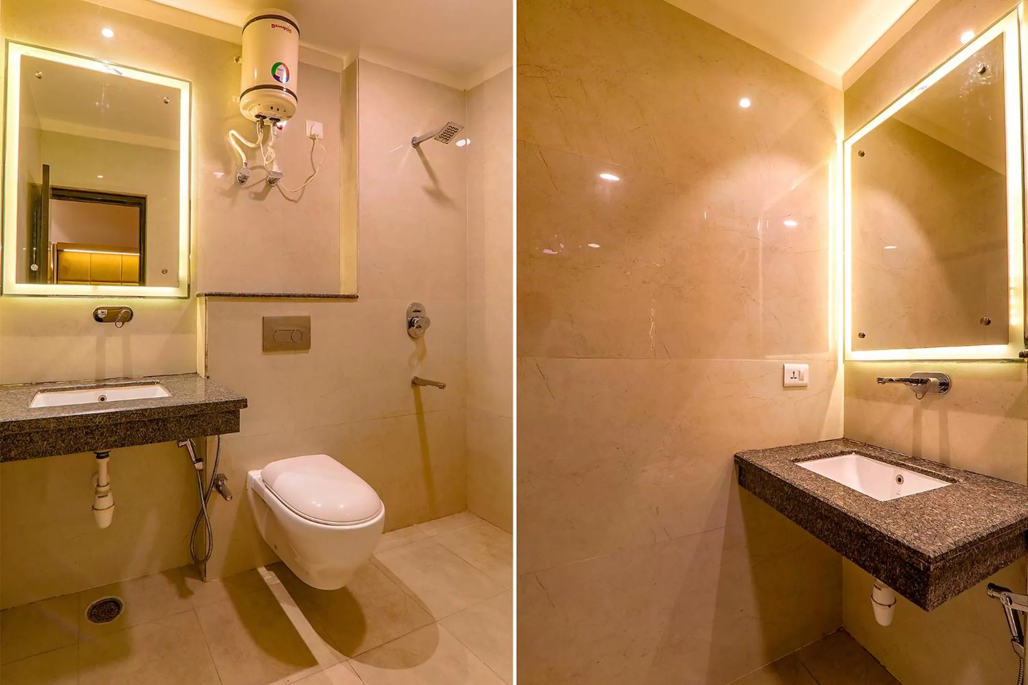 Bathroom in FabHotel Maya Crystal