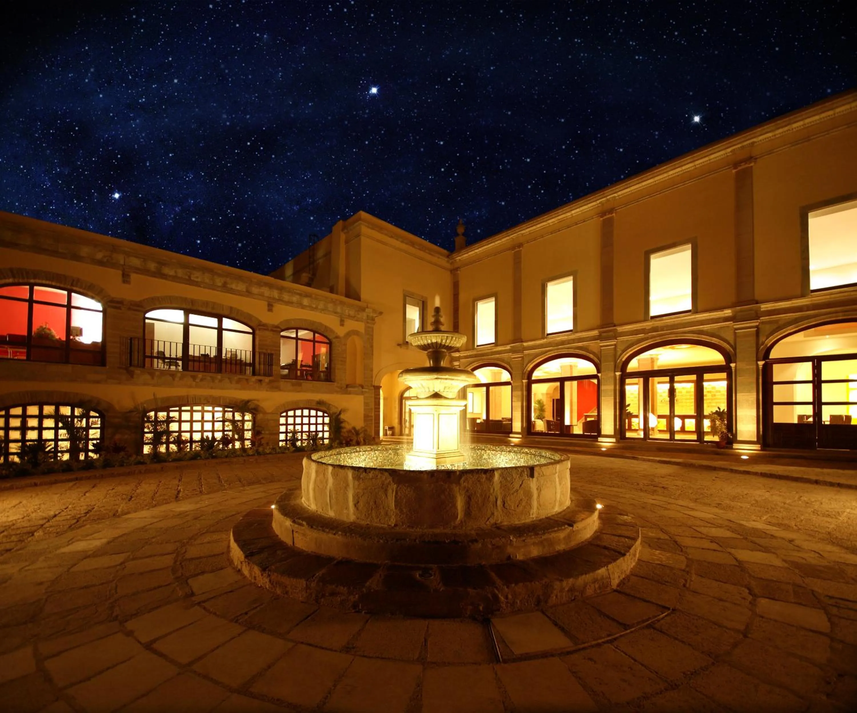 Property building in Hotel Ex-Hacienda San Xavier