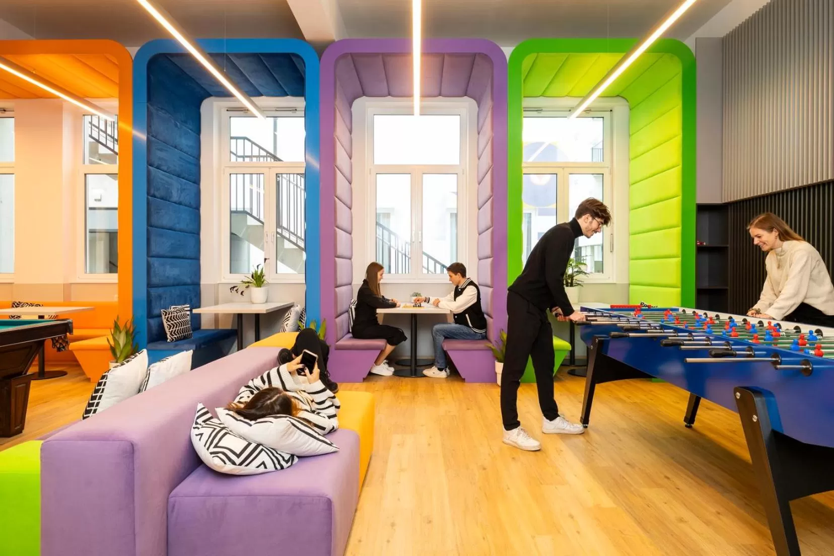 Game Room in lyf Schönbrunn Vienna