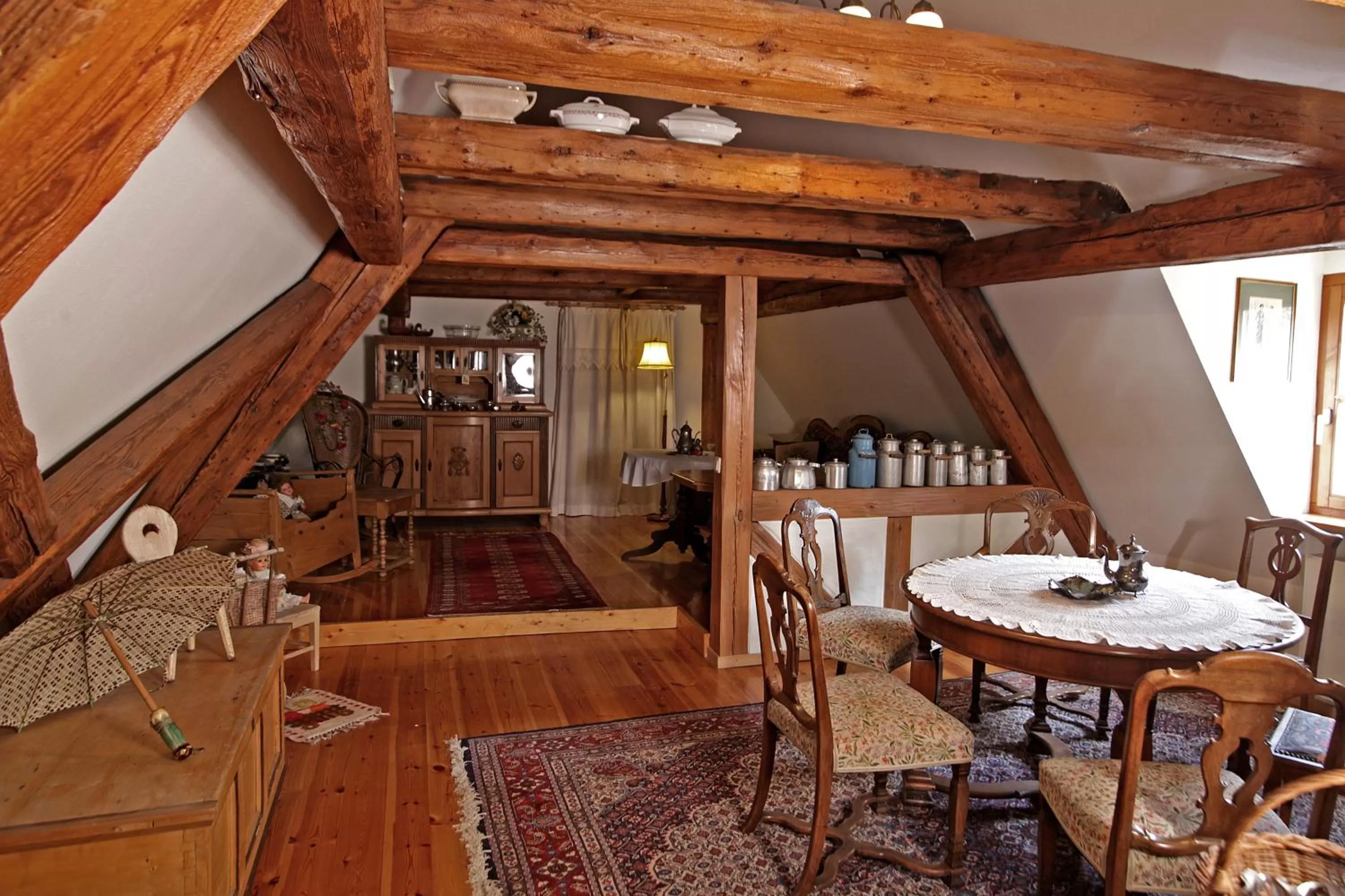 Communal lounge/ TV room in Hotel und Gasthof Ritter St. Georg